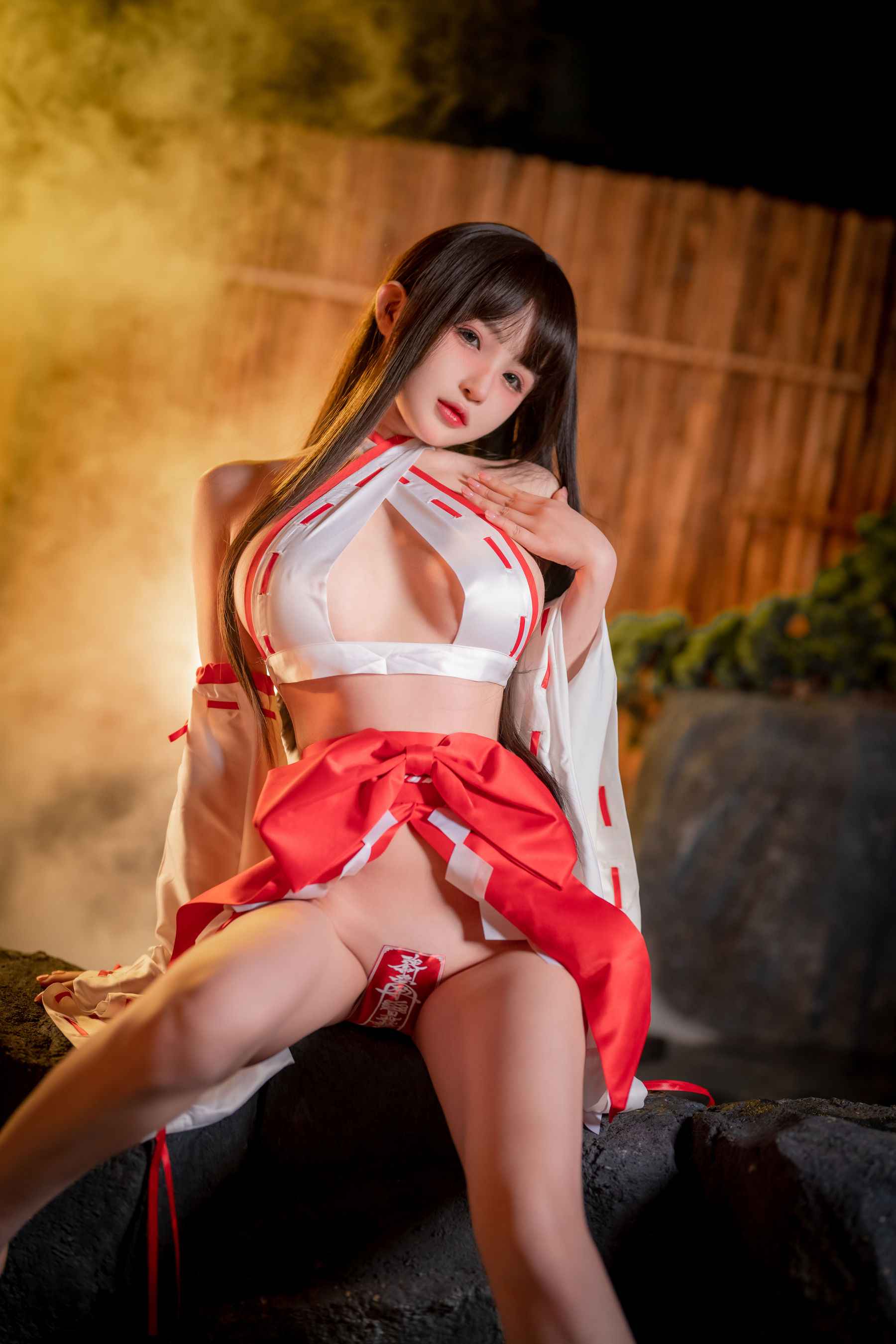 [COSPLAY] 桜井宁宁 – 纯洁巫女 第 49 张