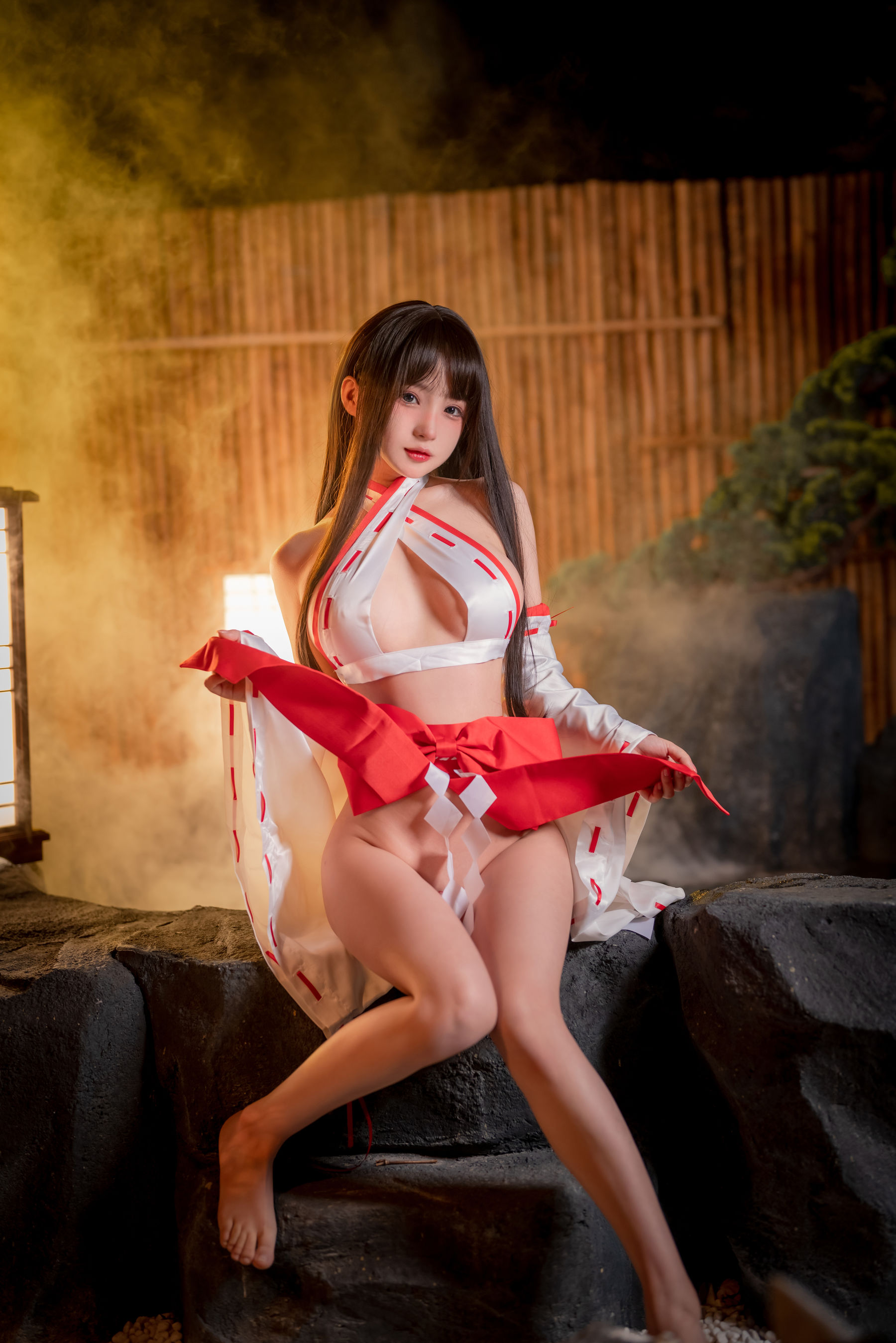 [COSPLAY] 桜井宁宁 – 纯洁巫女 第 53 张