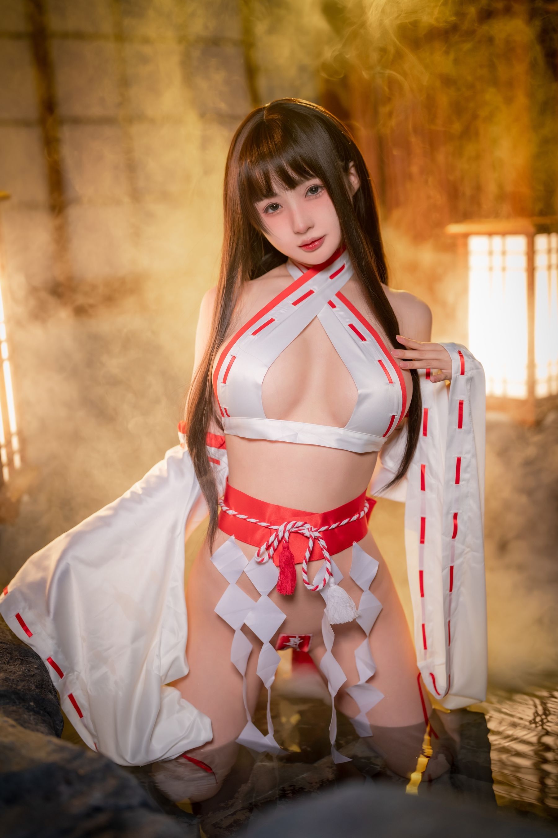 [COSPLAY] 桜井宁宁 – 纯洁巫女 第 58 张