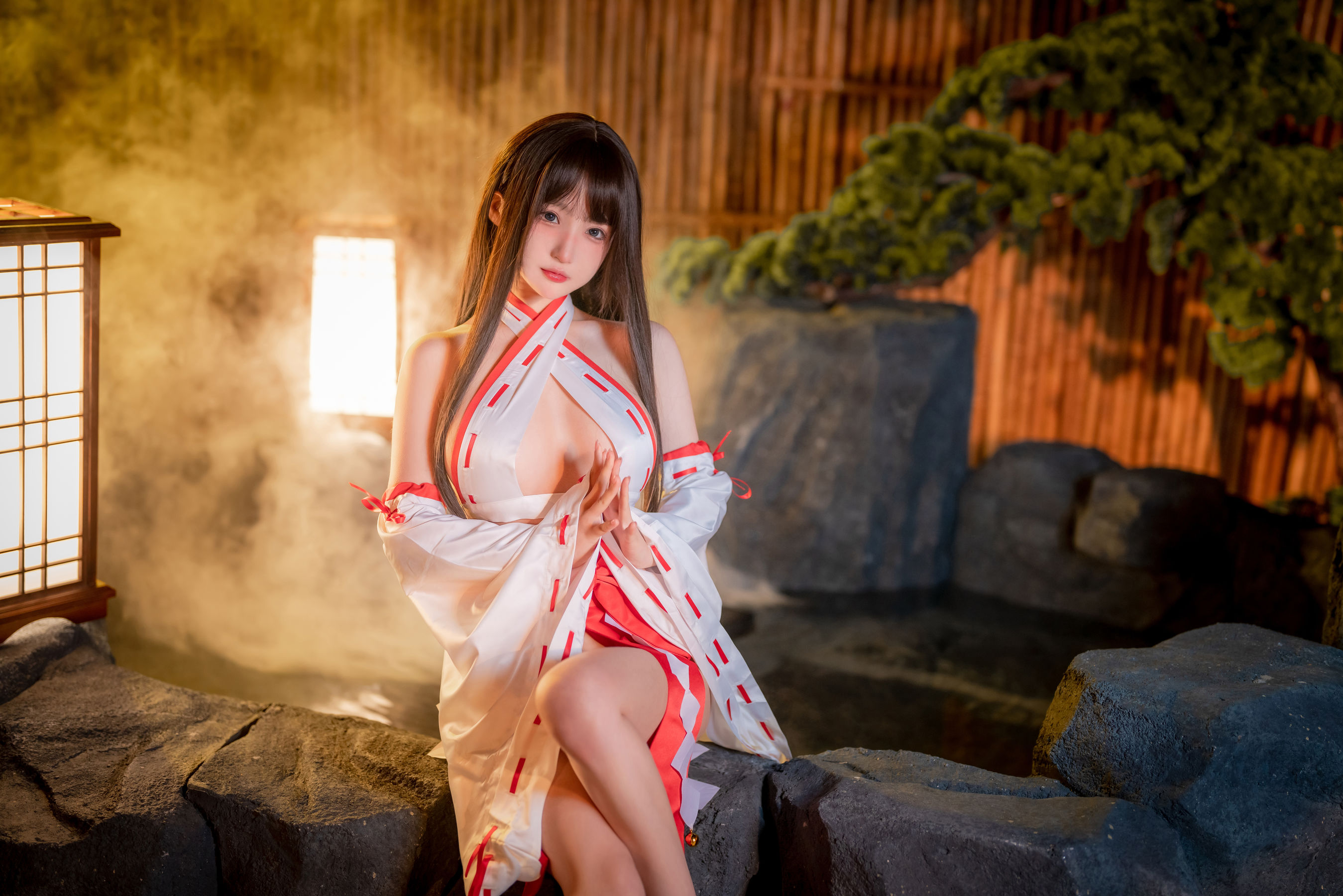 [COSPLAY] 桜井宁宁 – 纯洁巫女 第 59 张