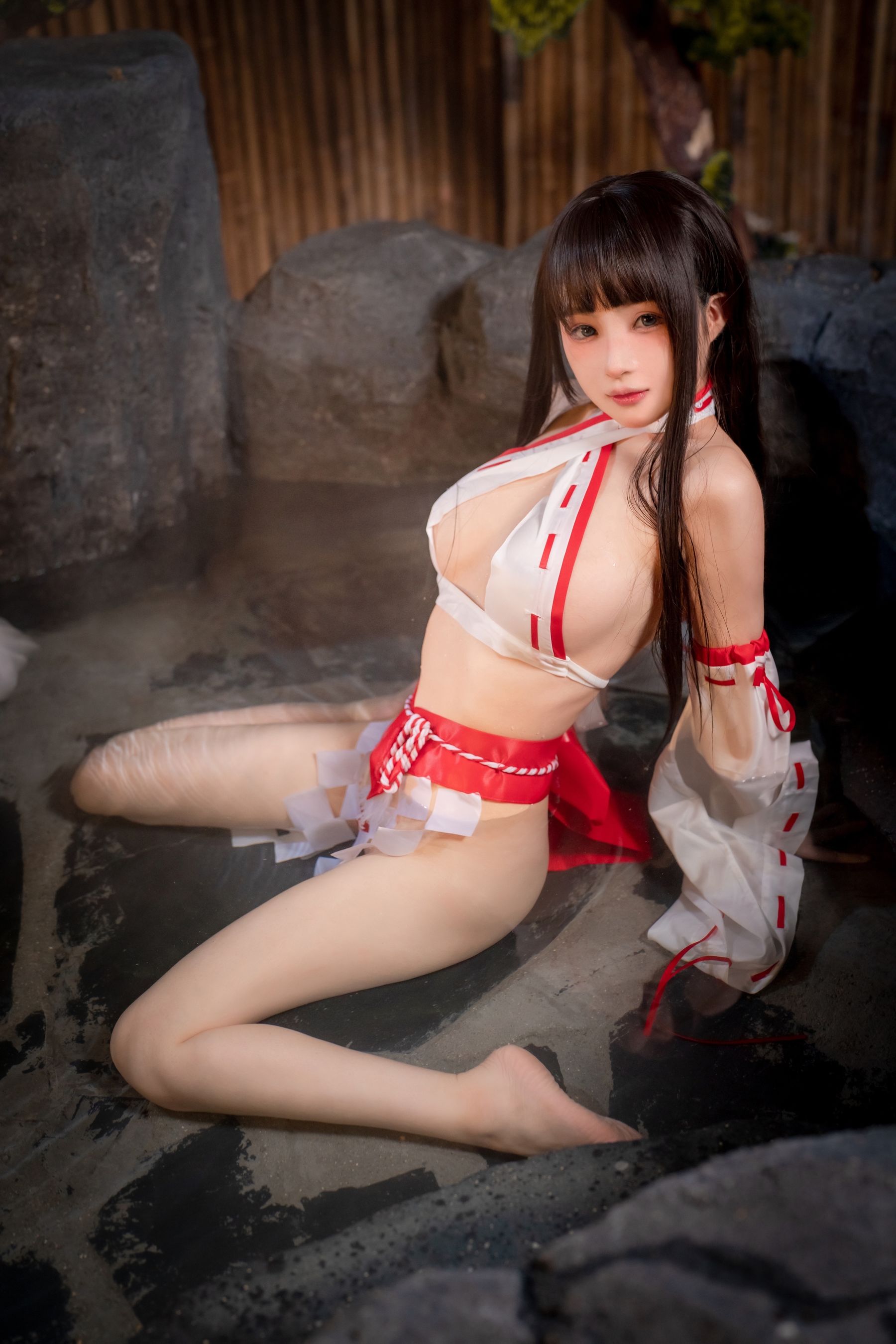 [COSPLAY] 桜井宁宁 – 纯洁巫女 第 60 张
