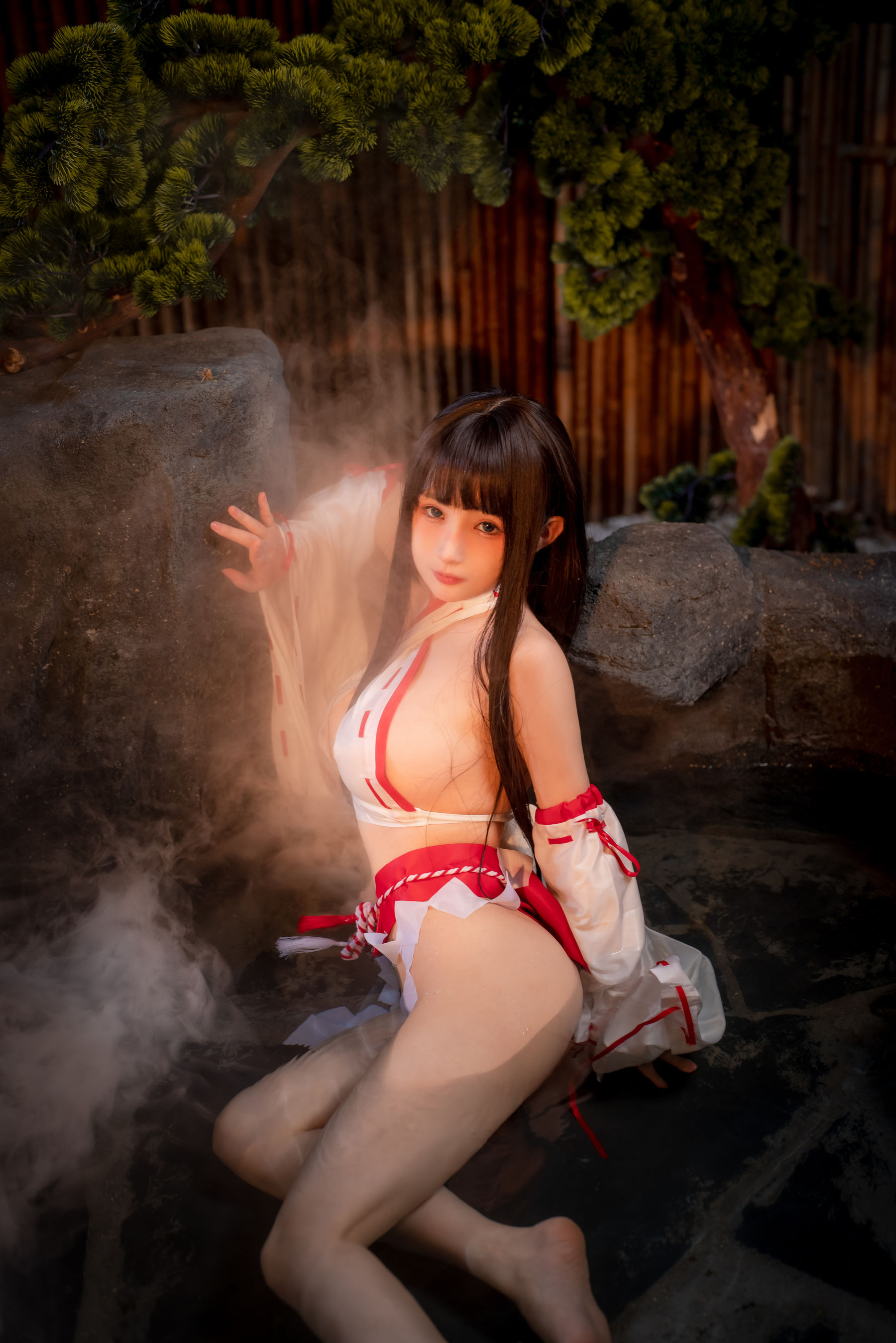 [COSPLAY] 桜井宁宁 – 纯洁巫女 第 8 张