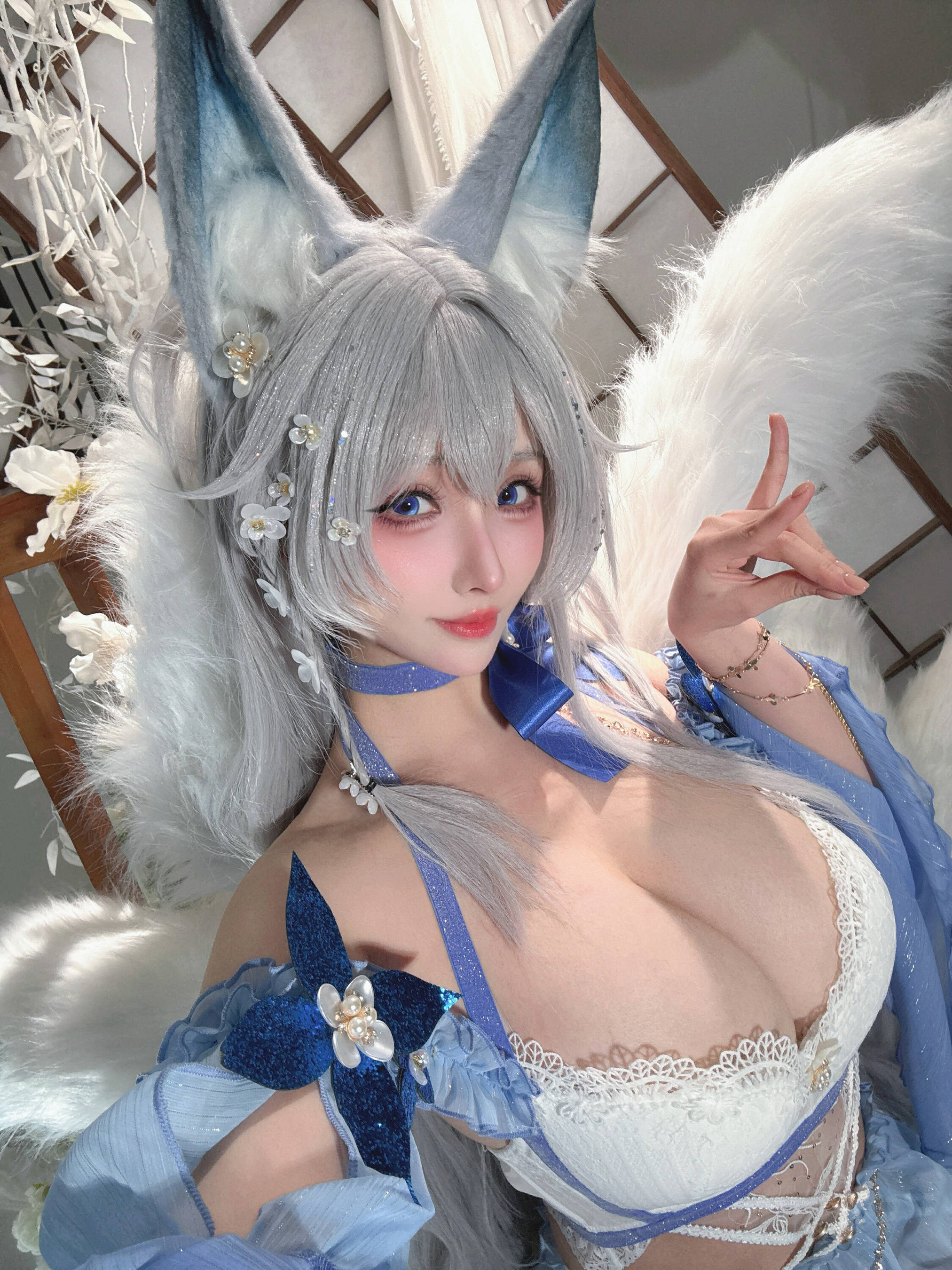 [COSPLAY]rioko凉凉子 – 碧蓝航线 水色夏日信浓 第 11 张