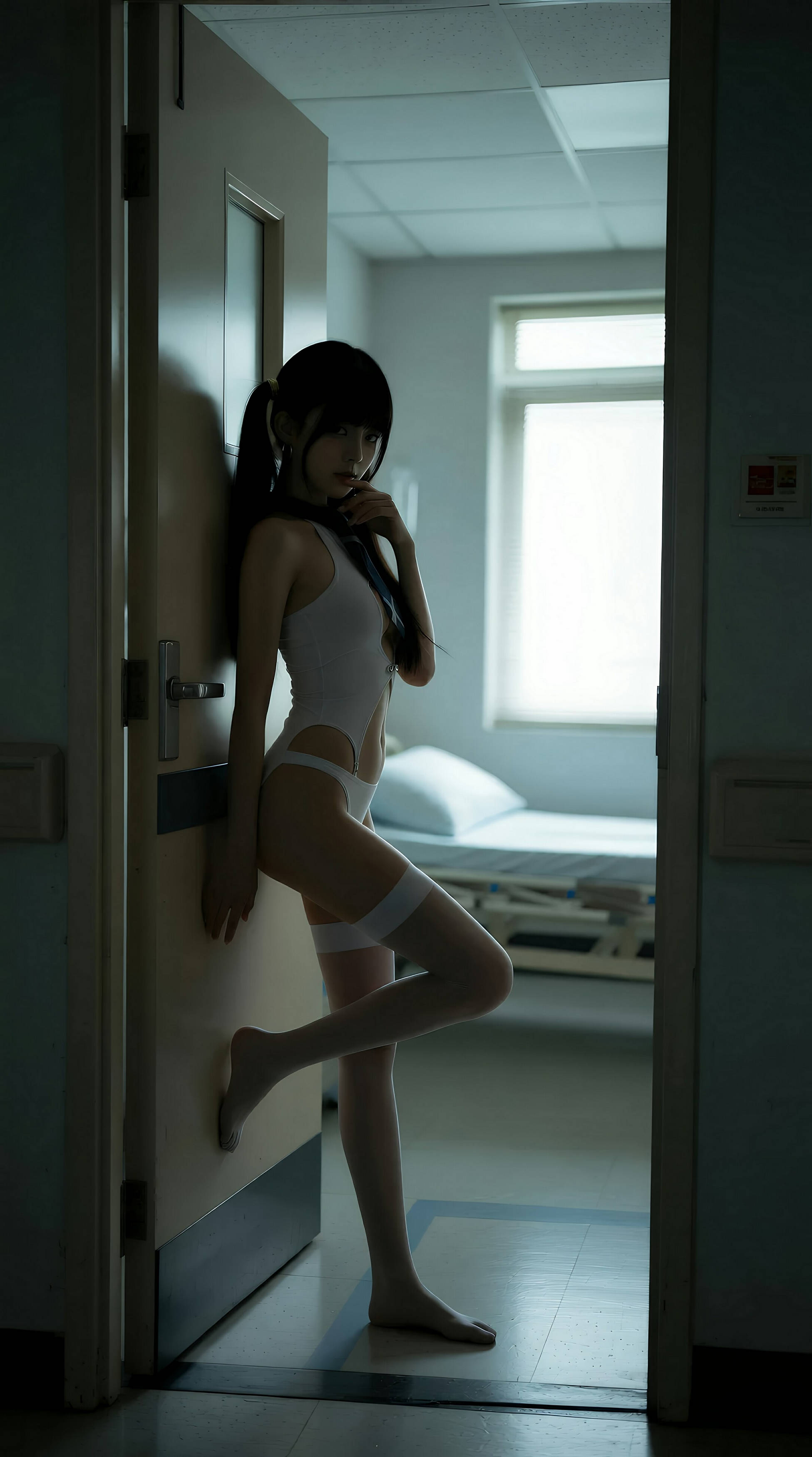[AiGirl] 柚柚sasa 教室双马尾 [84P] 第 59 张