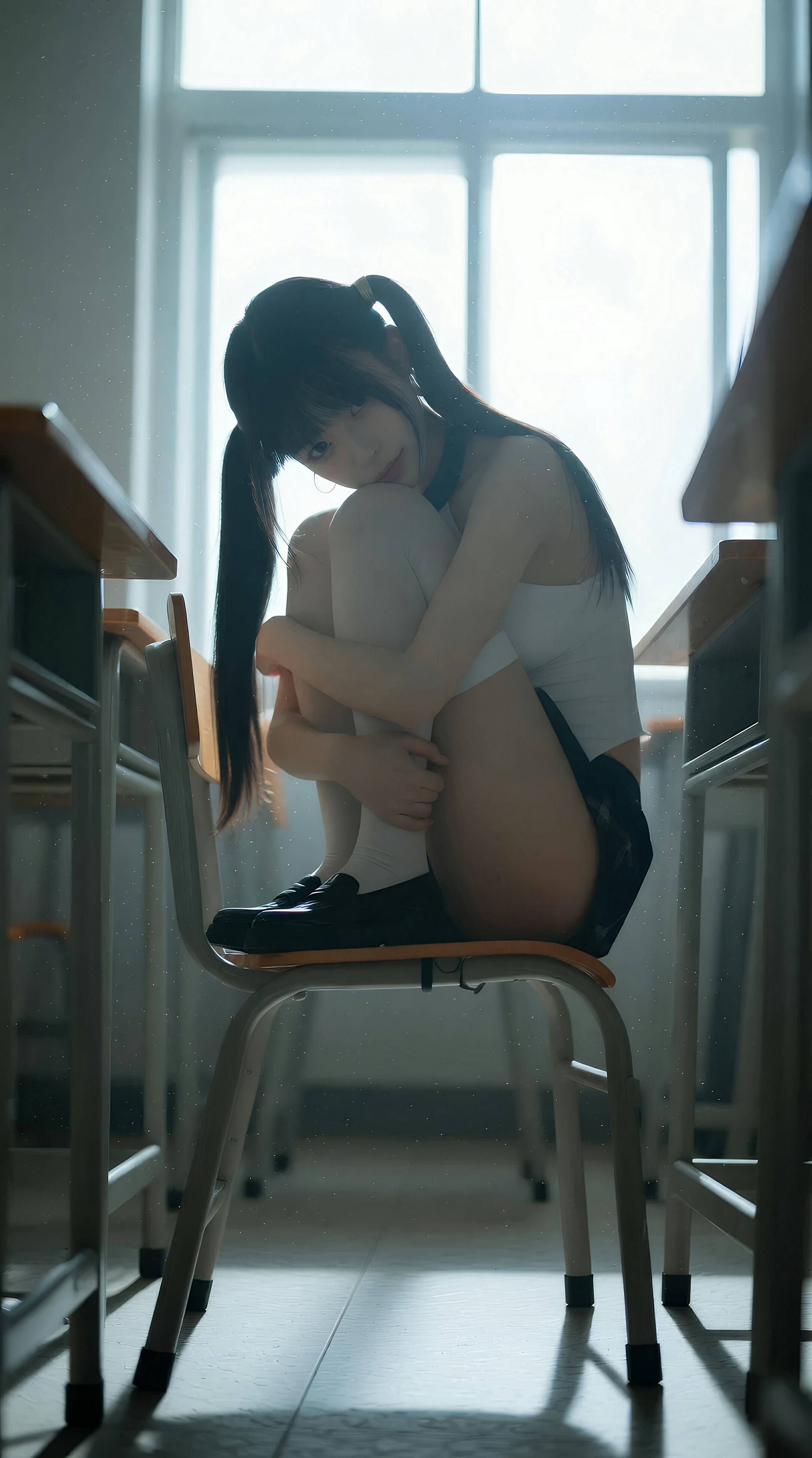 [AiGirl] 柚柚sasa 教室双马尾 [84P] 第 8 张