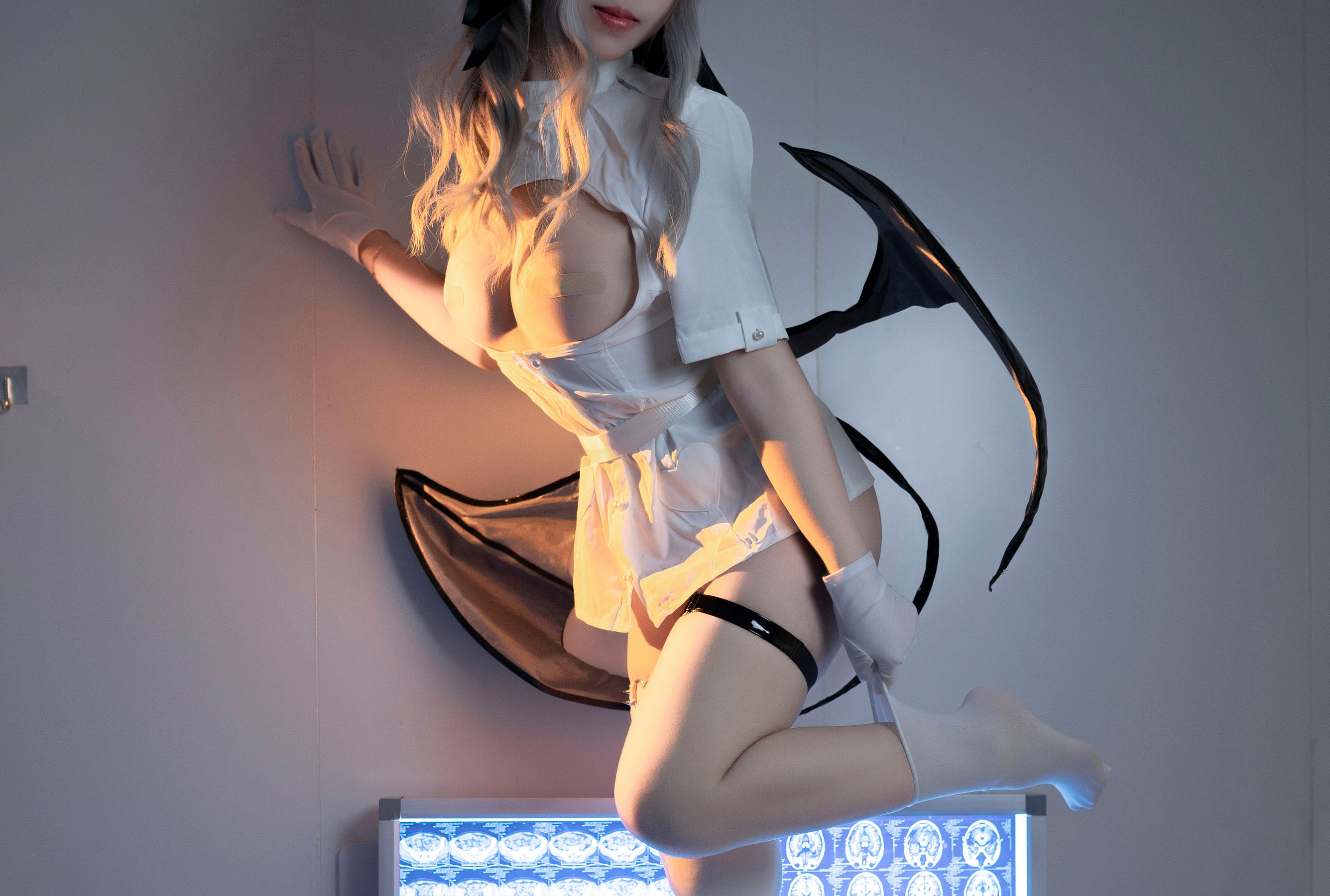 [COSPLAY] Bangni邦尼 魅魔护士 第 35 张