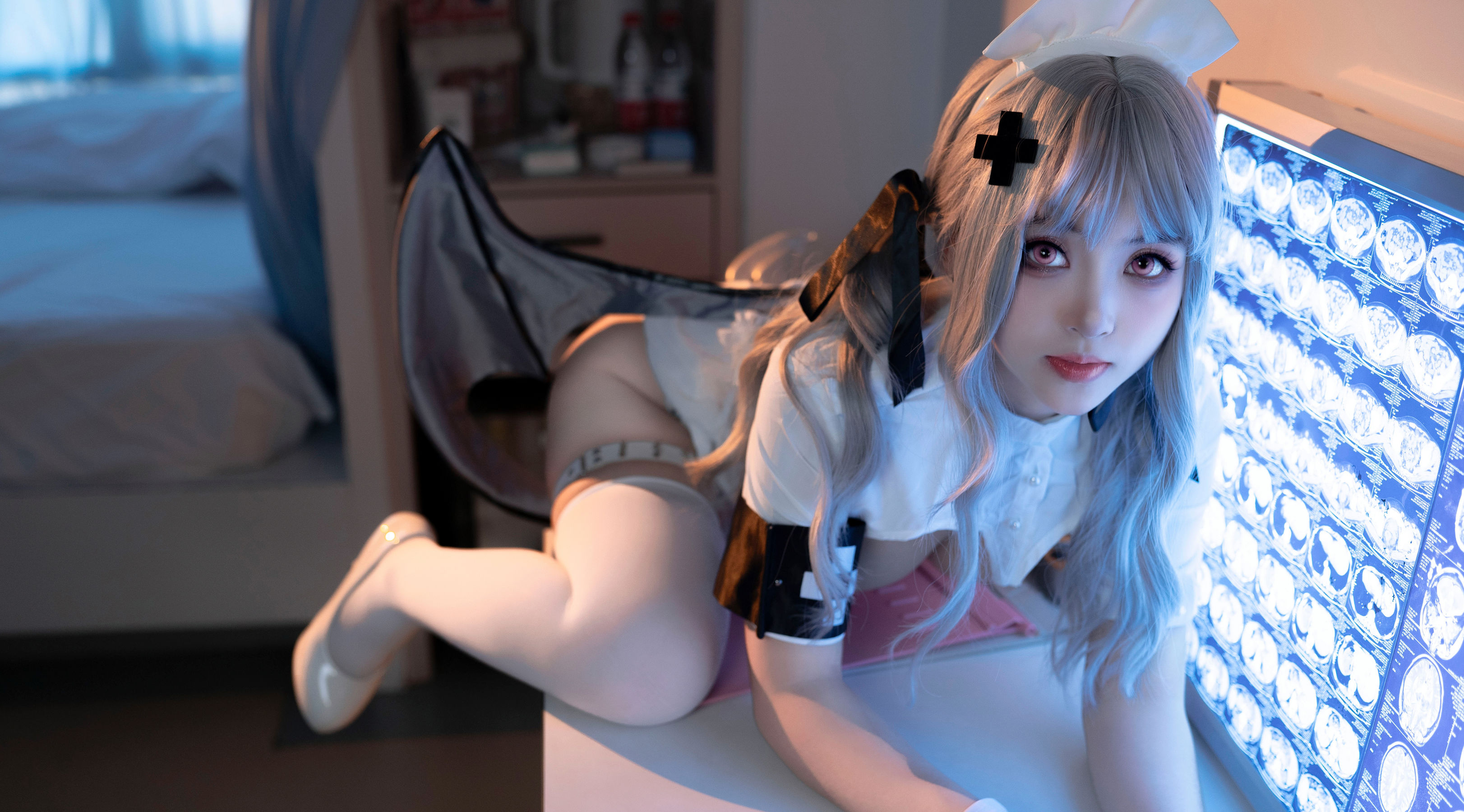 [COSPLAY] Bangni邦尼 魅魔护士 第 52 张