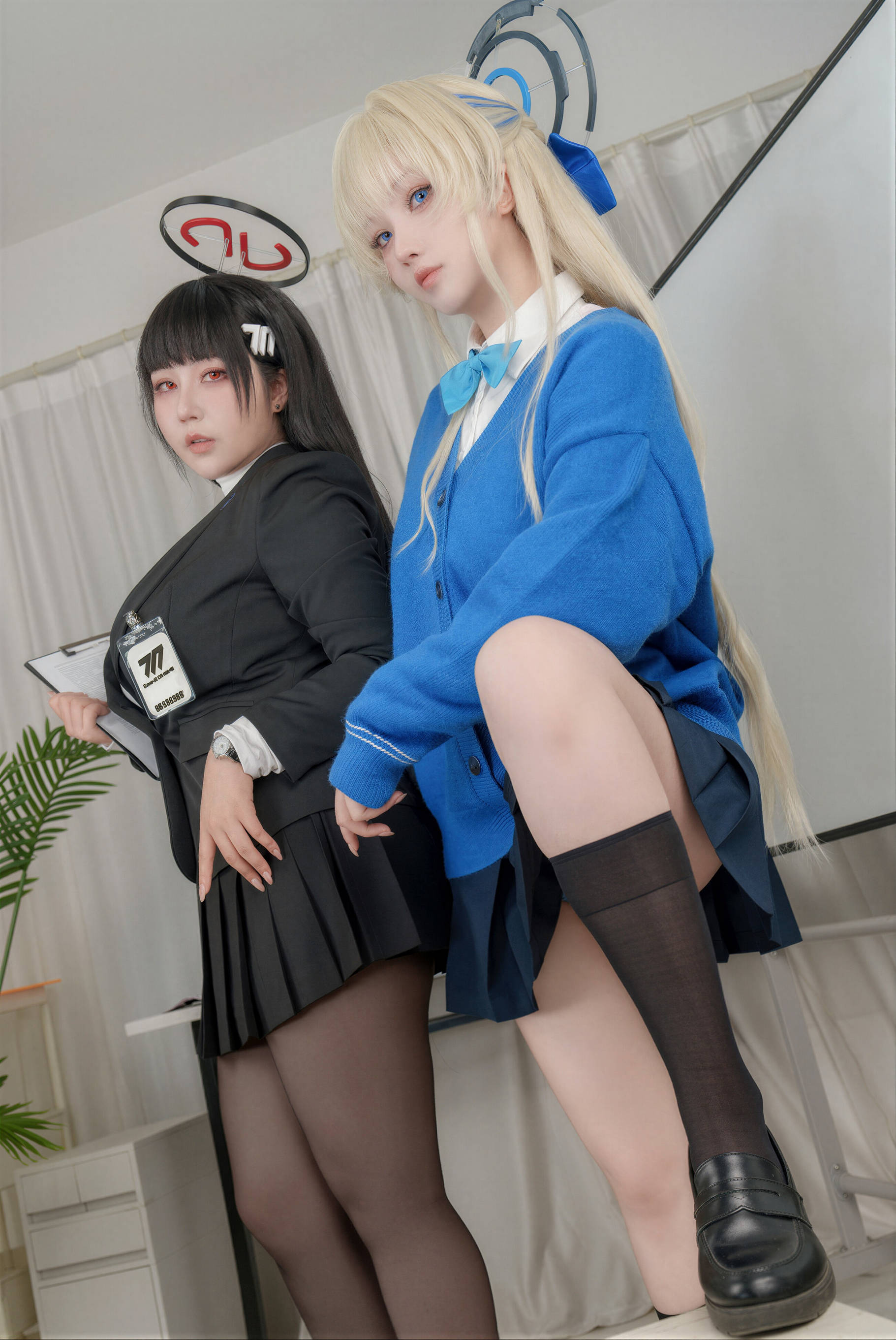 [COSPLAY]rioko凉凉子& KANEKO_咔喵 – 双人蔚蓝档案 第 69 张