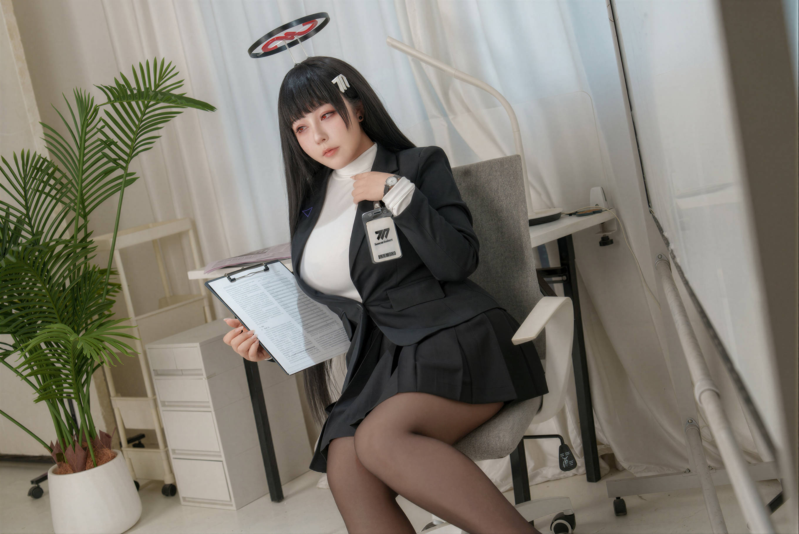 [COSPLAY]rioko凉凉子& KANEKO_咔喵 – 双人蔚蓝档案 第 82 张