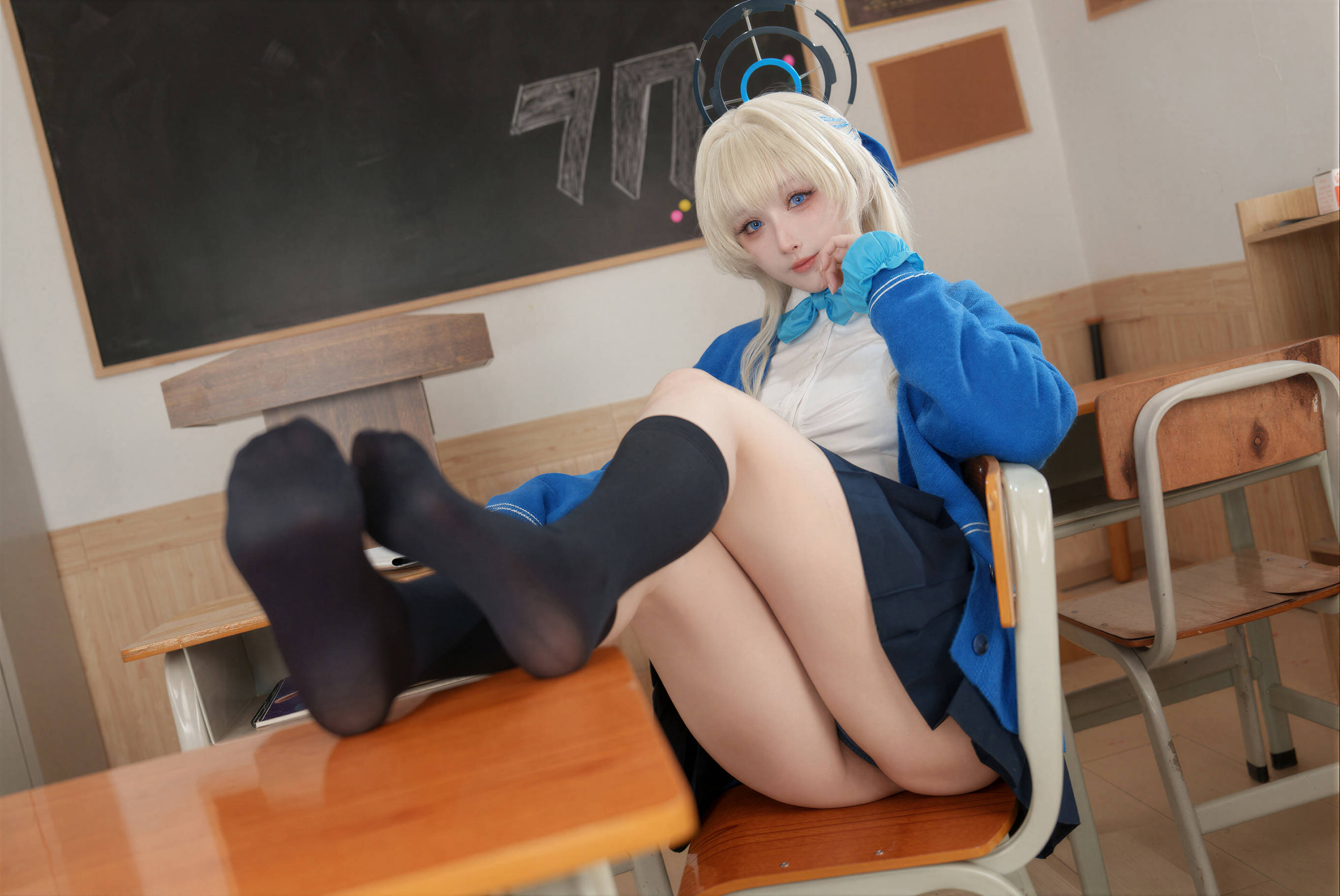 [COSPLAY]rioko凉凉子& KANEKO_咔喵 – 双人蔚蓝档案 第 88 张
