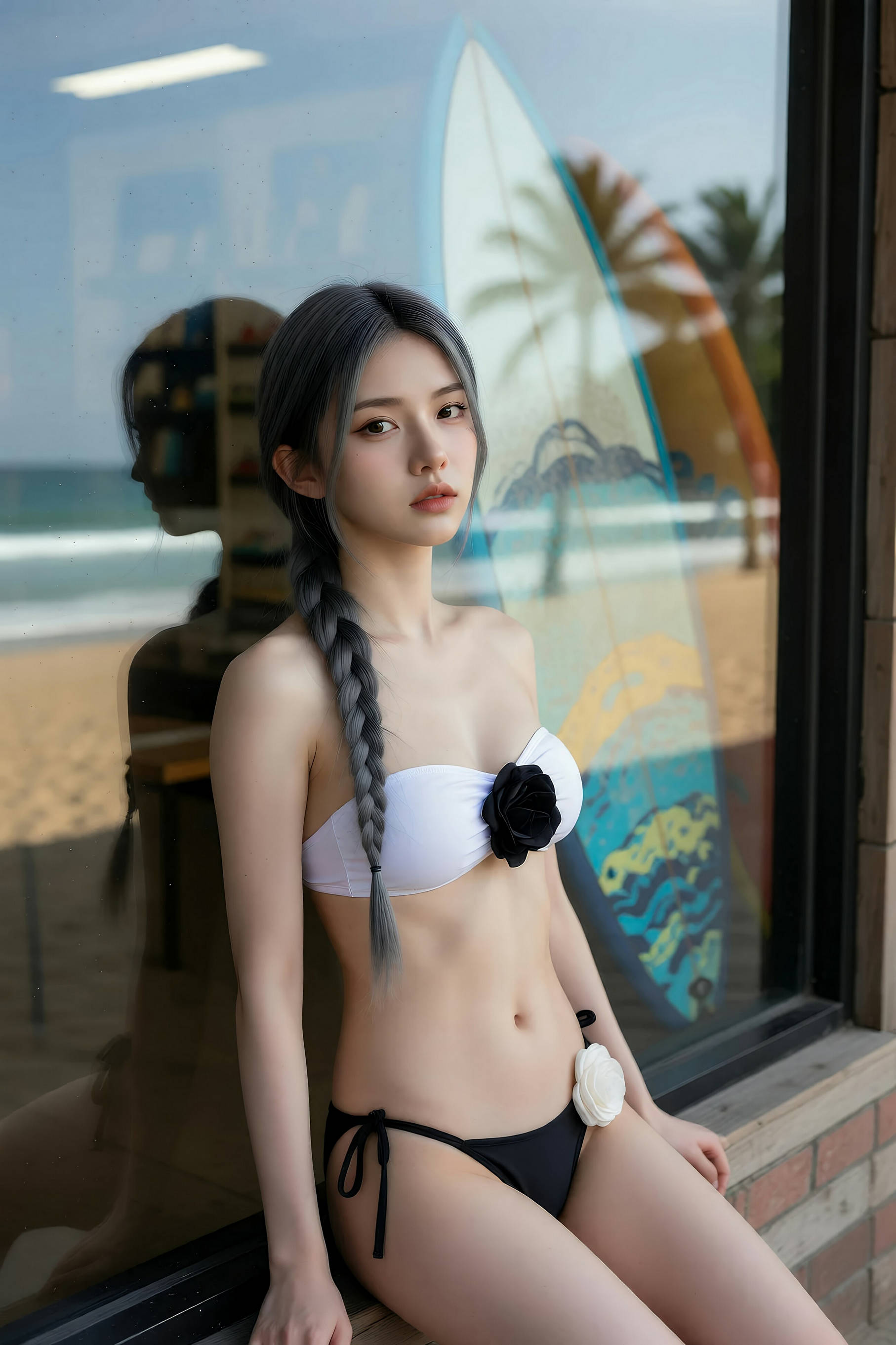 [AiGirl] 熙蕾学姐ruby 海滩 [90P] 第 54 张