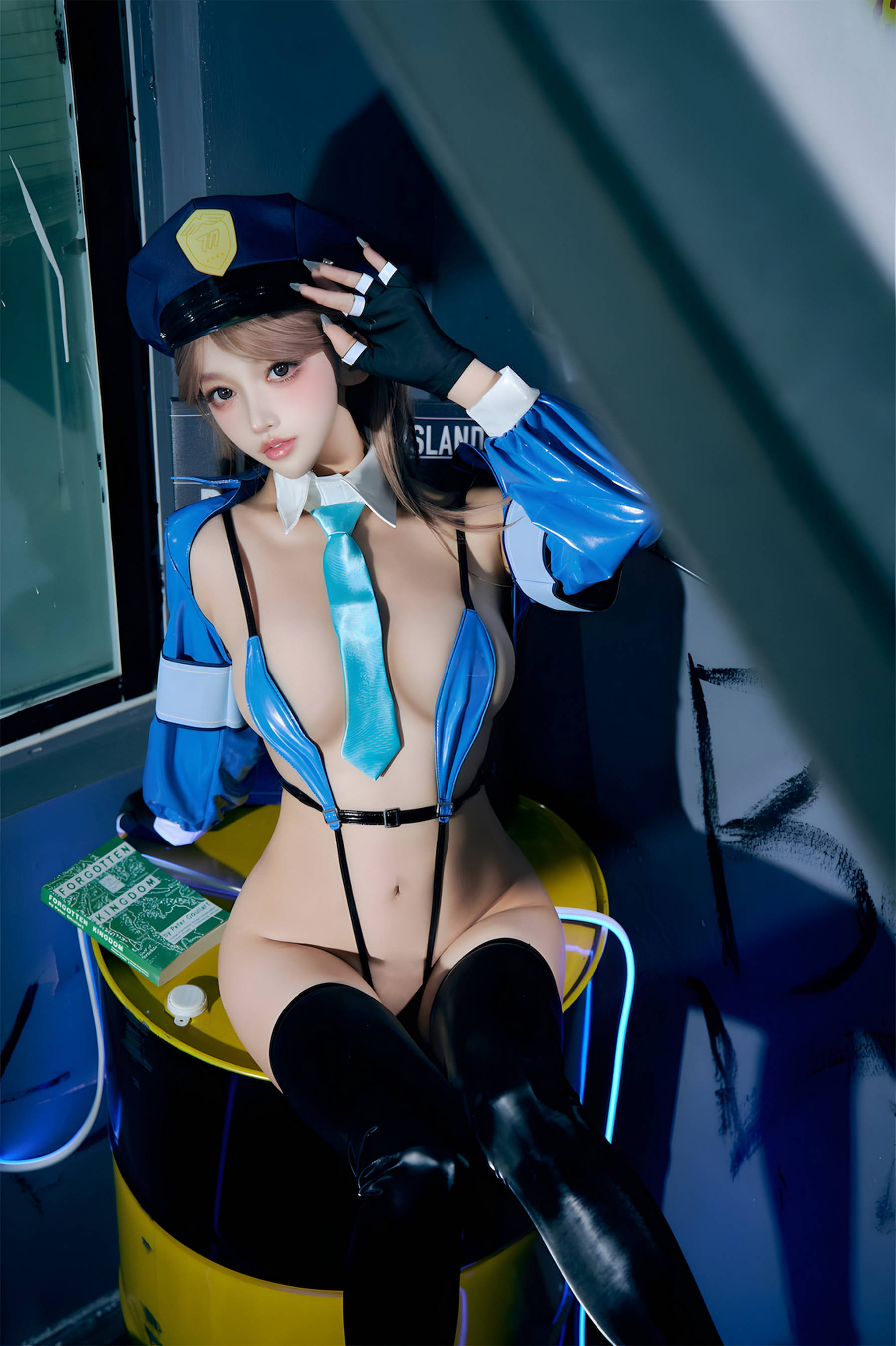 [COSPLAY]过期米线线喵 – 女警 第 13 张