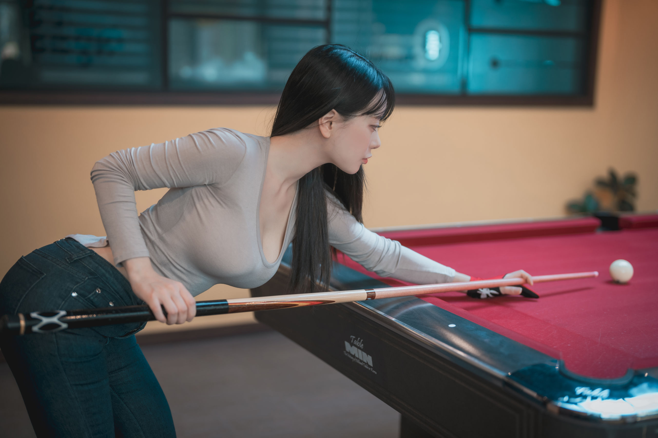 [DJAWA] ZziZzi – Billiards Girl 1 Jeans [49P] 封面