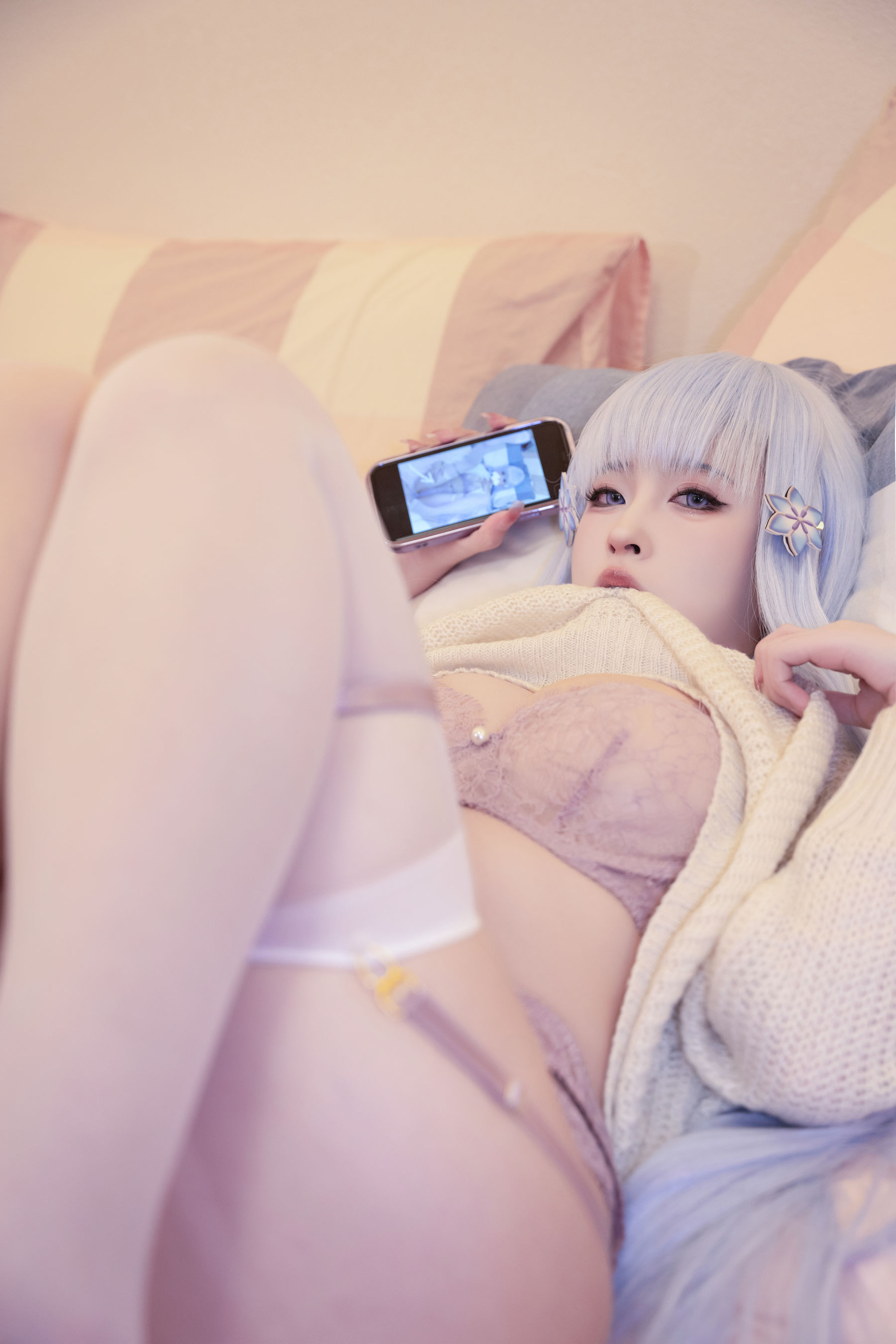 [COSPLAY] 清水由乃 美少女万华镜 雪女暖冬 第 20 张
