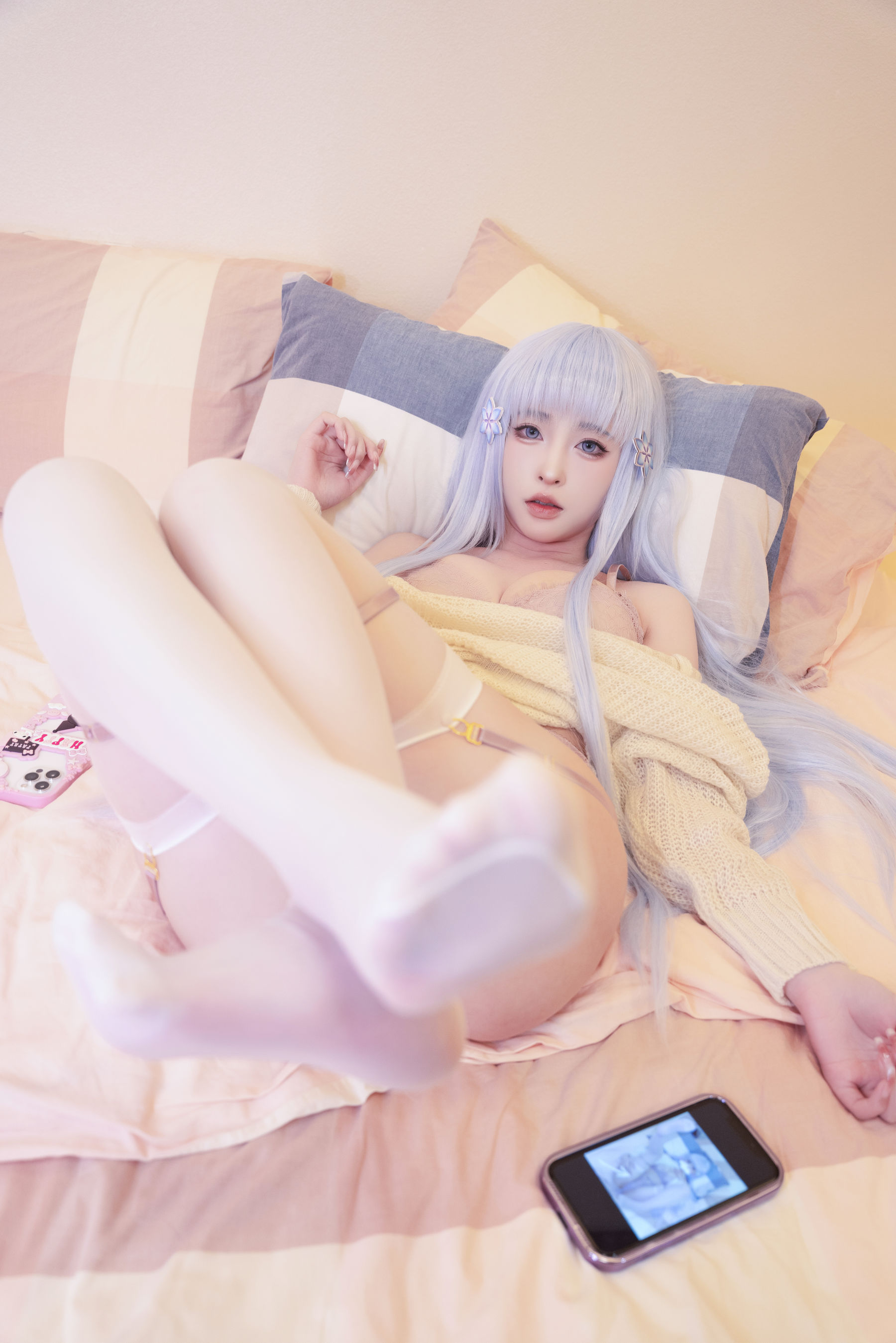 [COSPLAY] 清水由乃 美少女万华镜 雪女暖冬 第 5 张