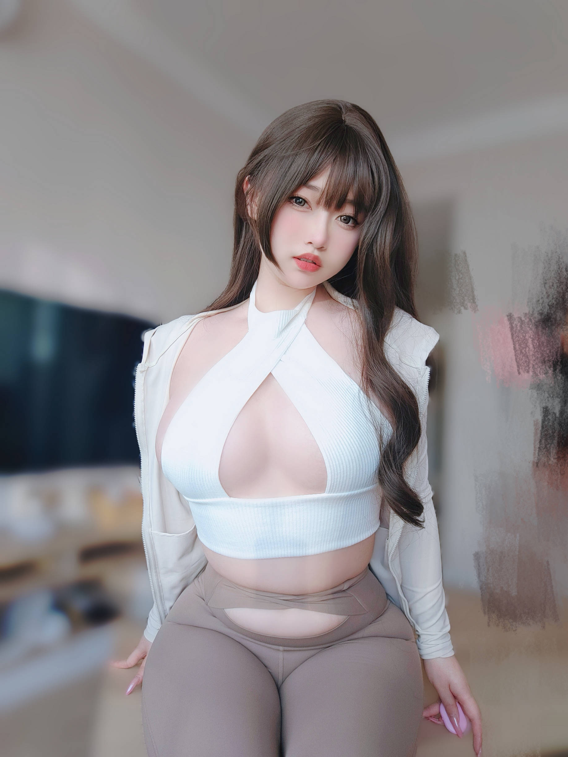 [COSPLAY]女主K – 瑜伽服 第 83 张