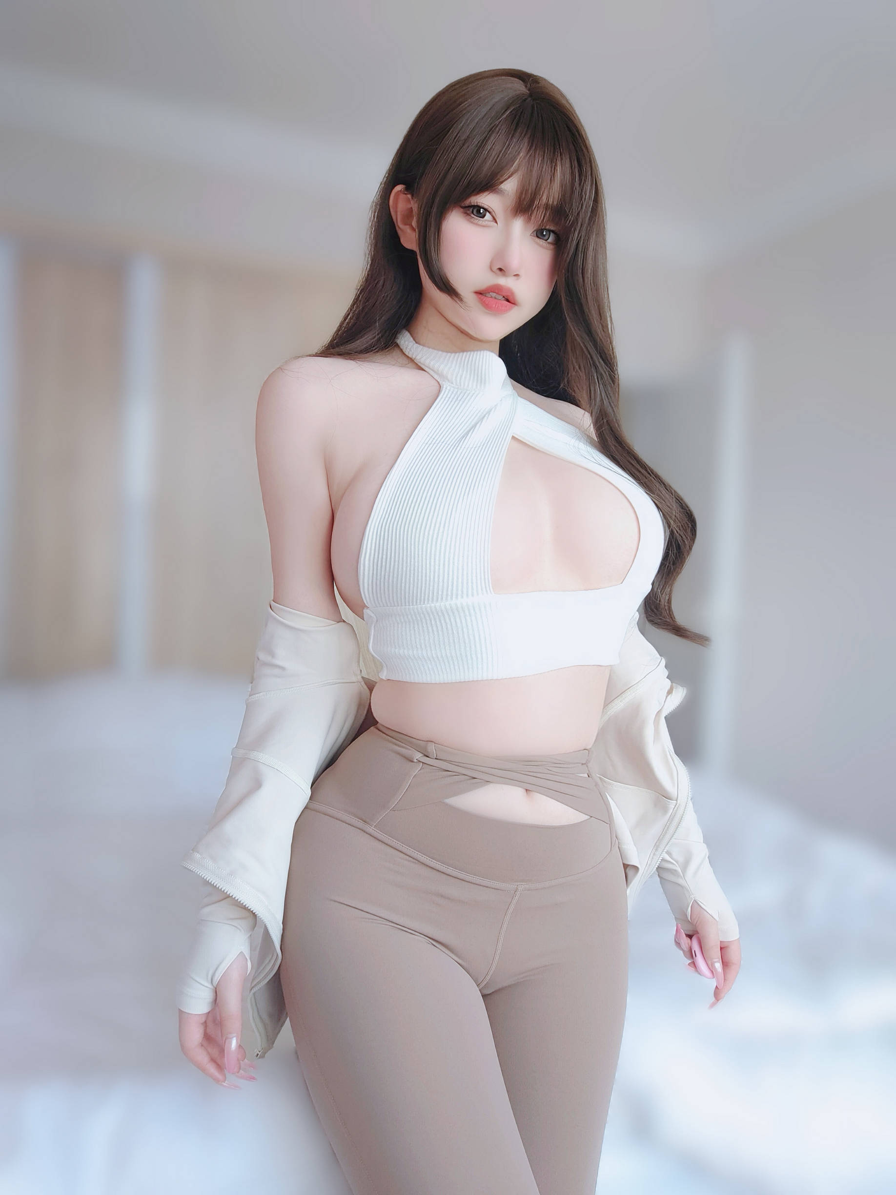 [COSPLAY]女主K – 瑜伽服 第 87 张