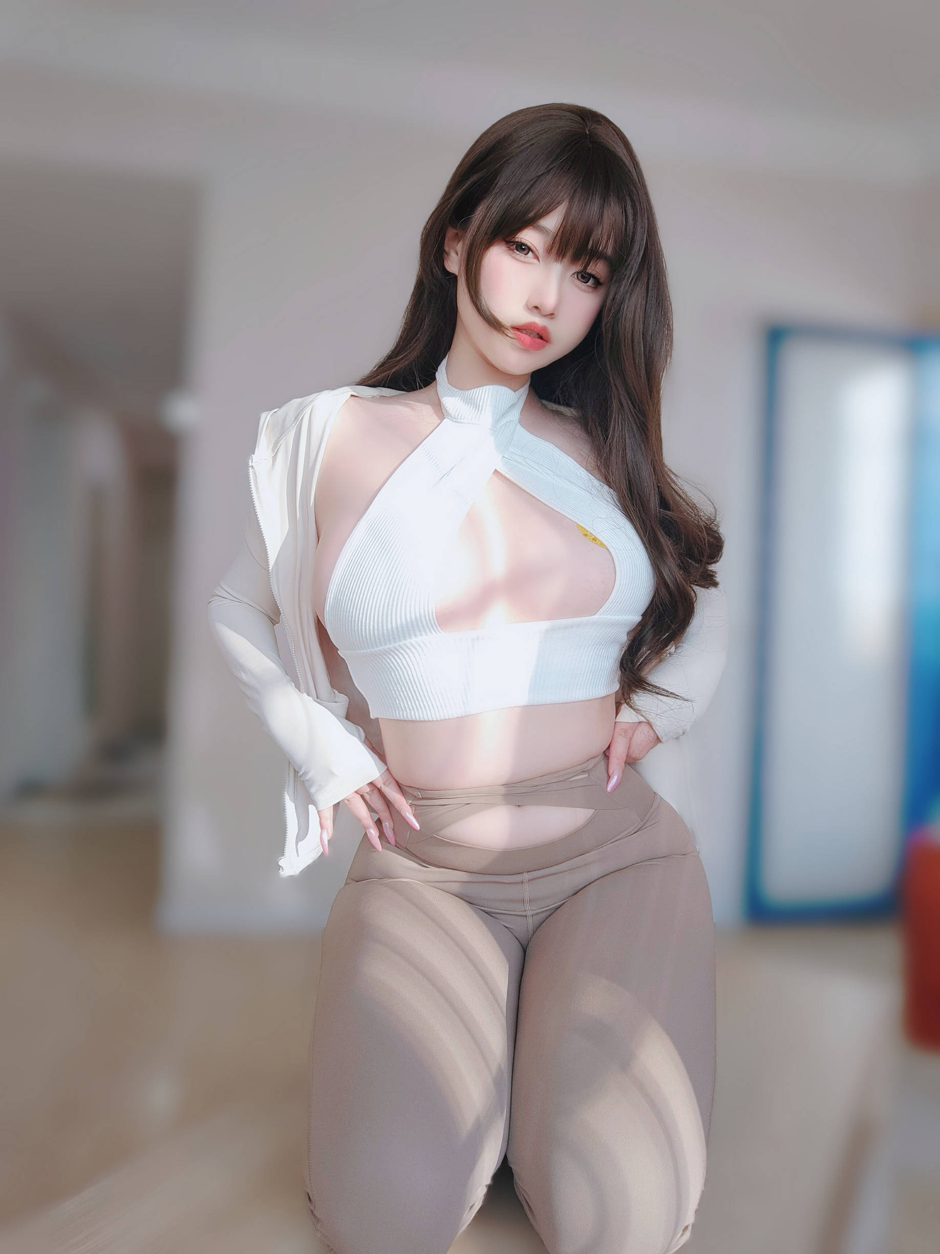 [COSPLAY]女主K – 瑜伽服 第 99 张