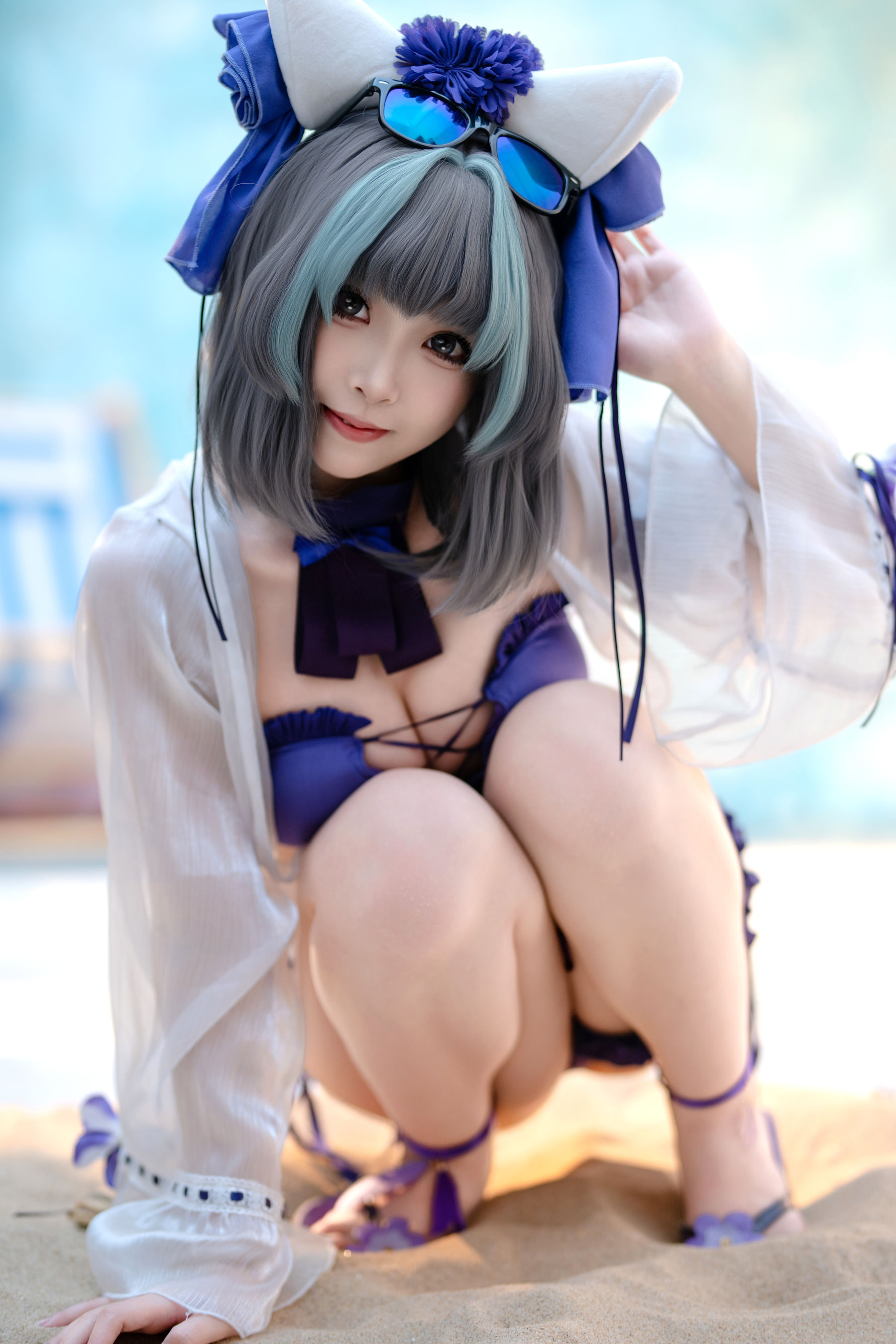 [COSPLAY] Bangni邦尼 泳装柴郡 封面