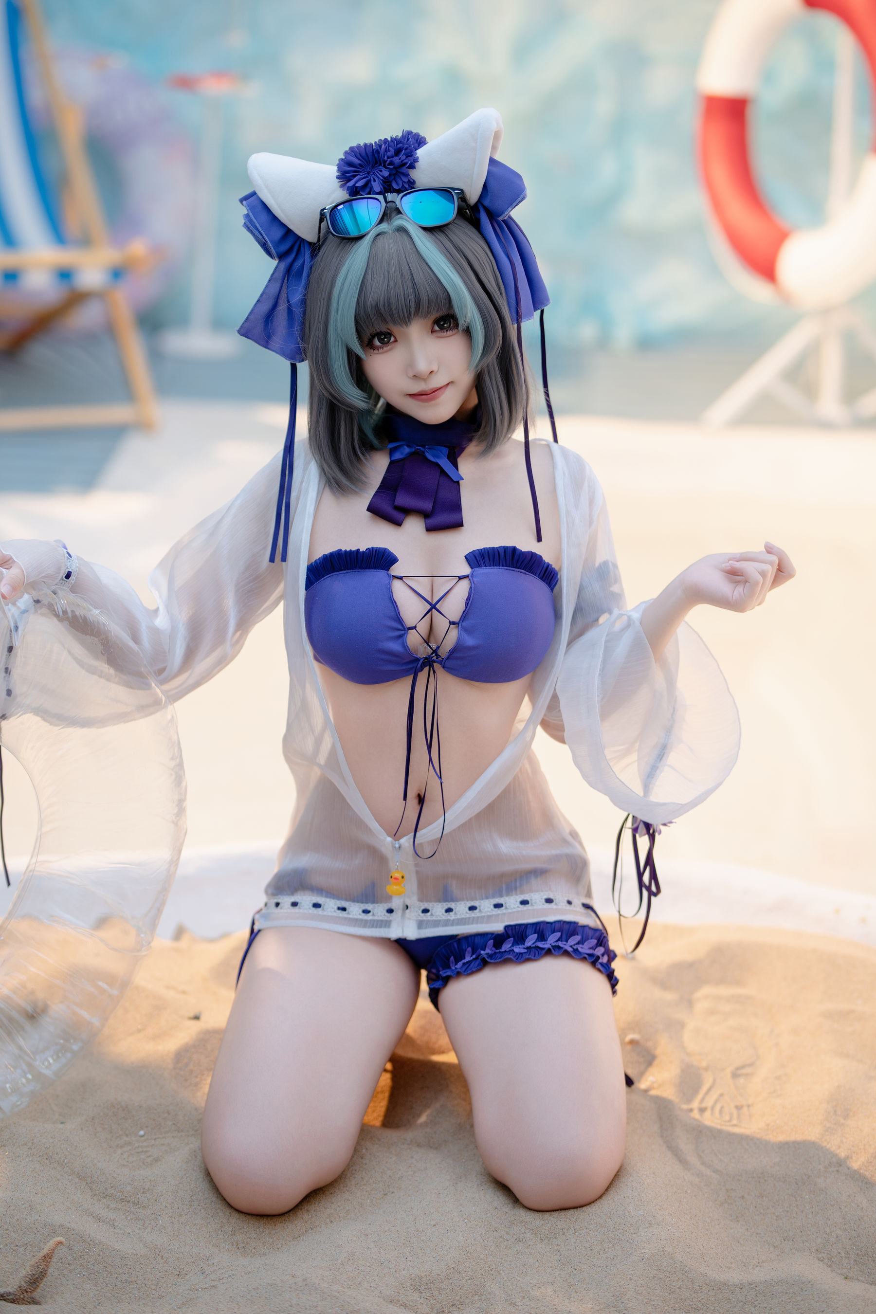 [COSPLAY] Bangni邦尼 泳装柴郡 第 4 张