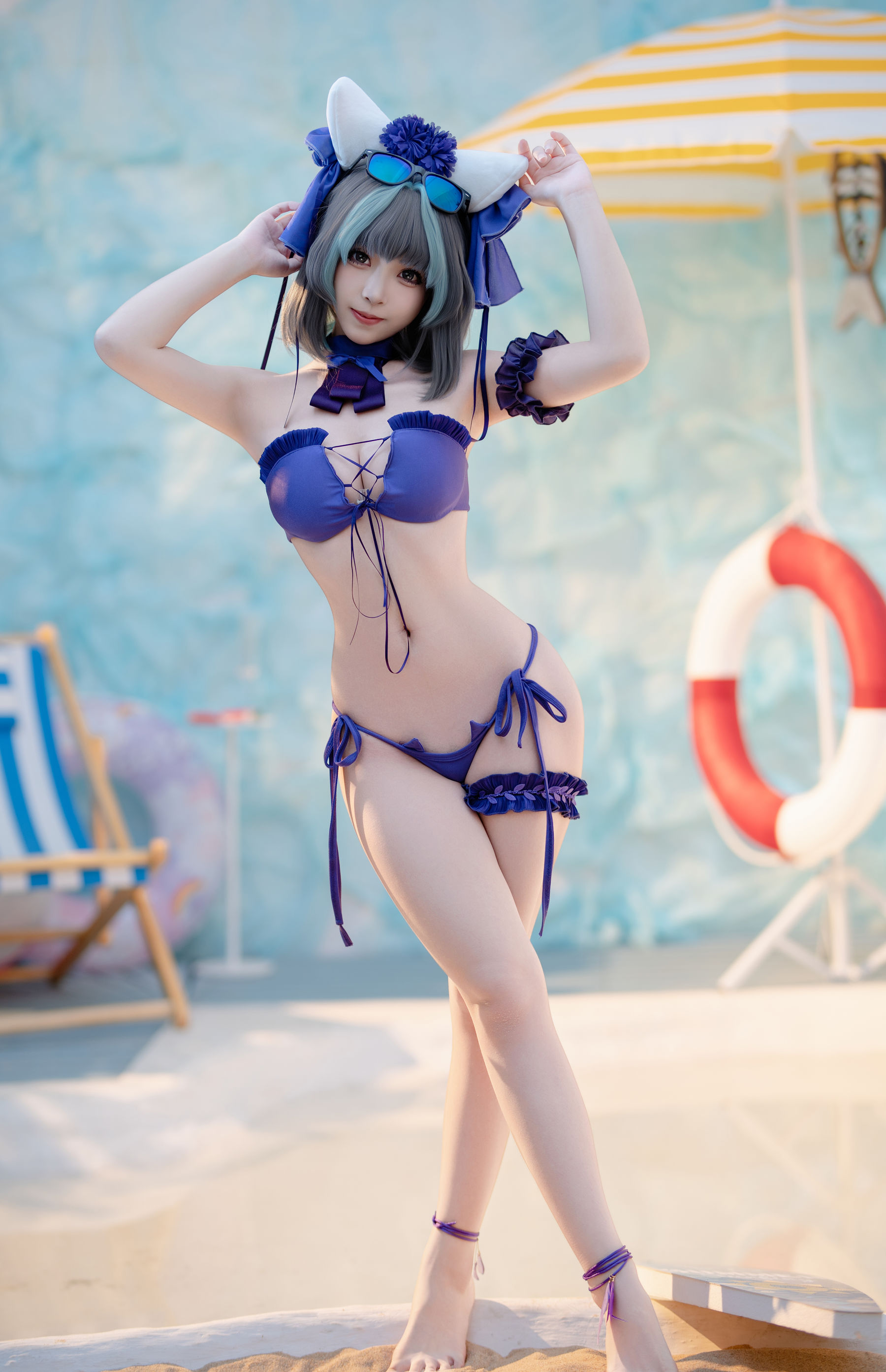 [COSPLAY] Bangni邦尼 泳装柴郡 第 40 张