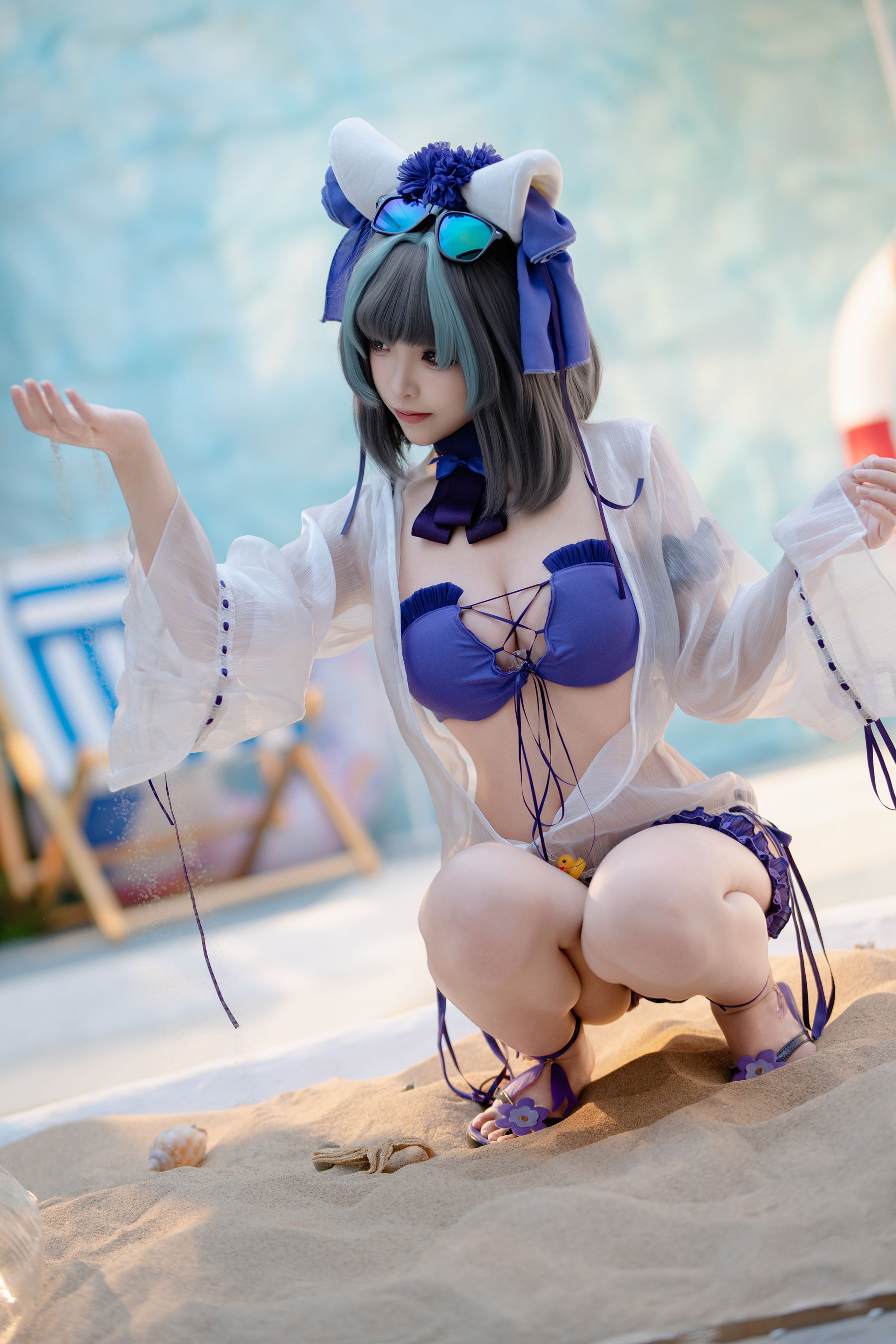 [COSPLAY] Bangni邦尼 泳装柴郡 第 5 张