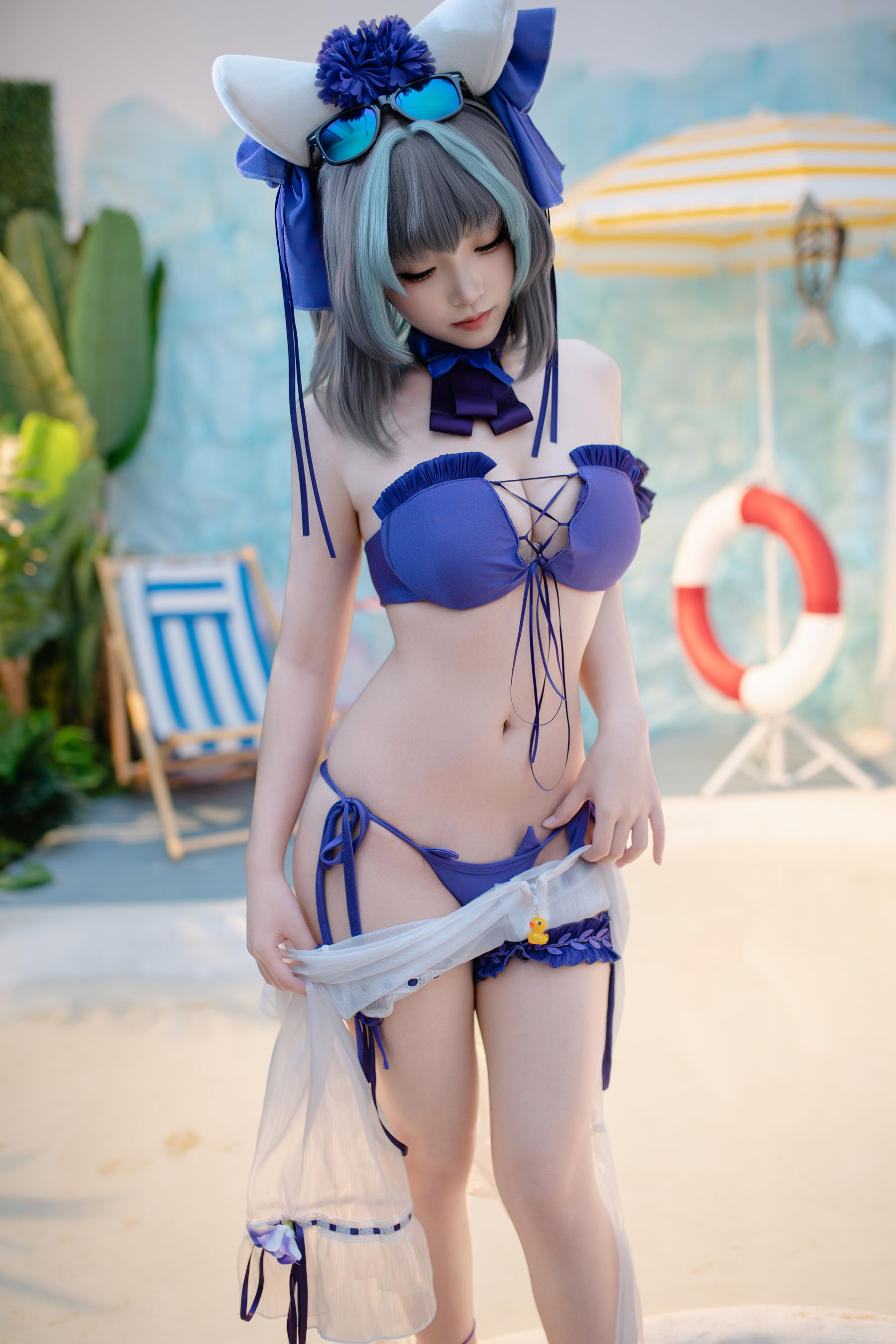 [COSPLAY] Bangni邦尼 泳装柴郡 第 56 张