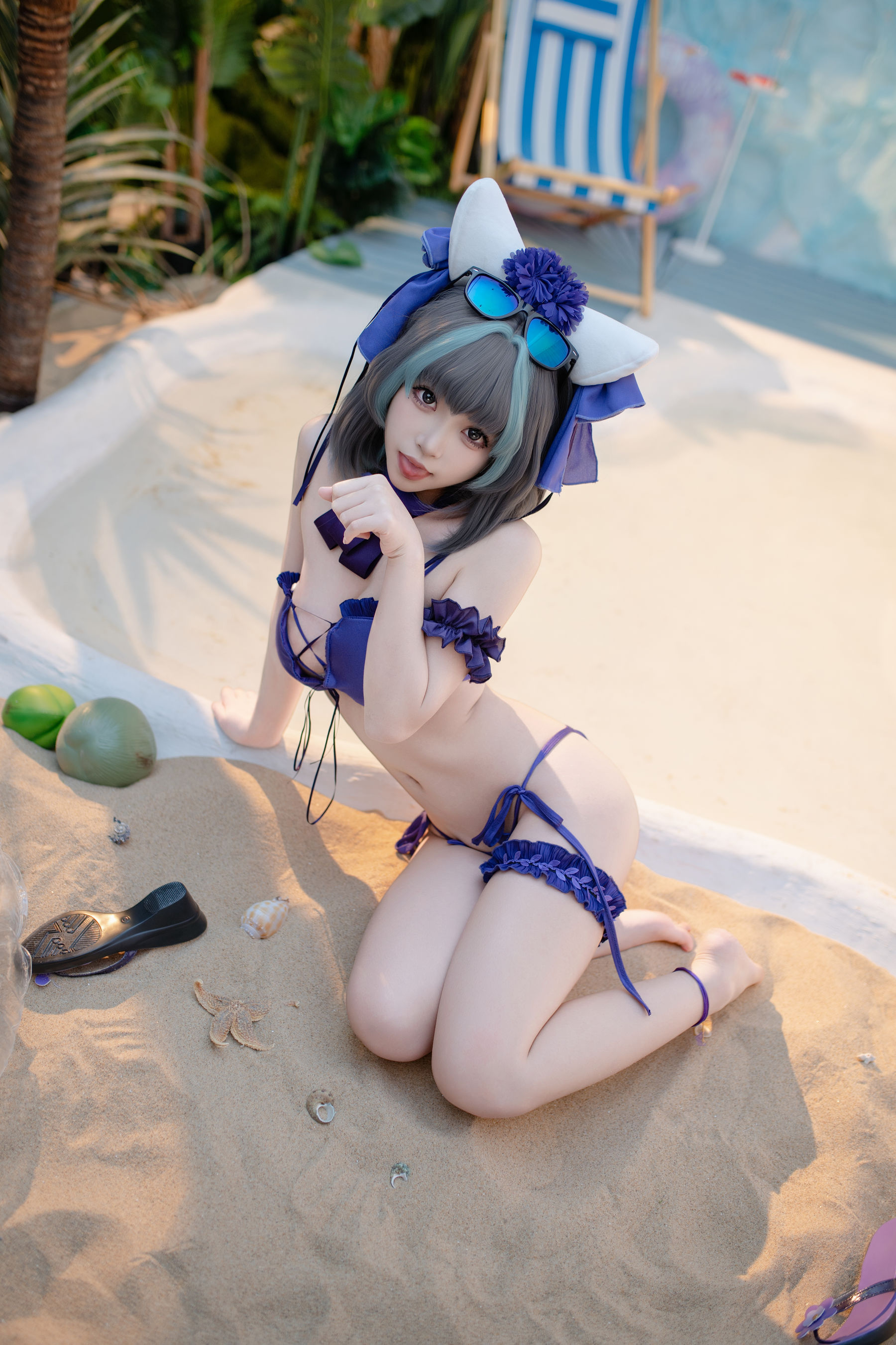 [COSPLAY] Bangni邦尼 泳装柴郡 第 58 张