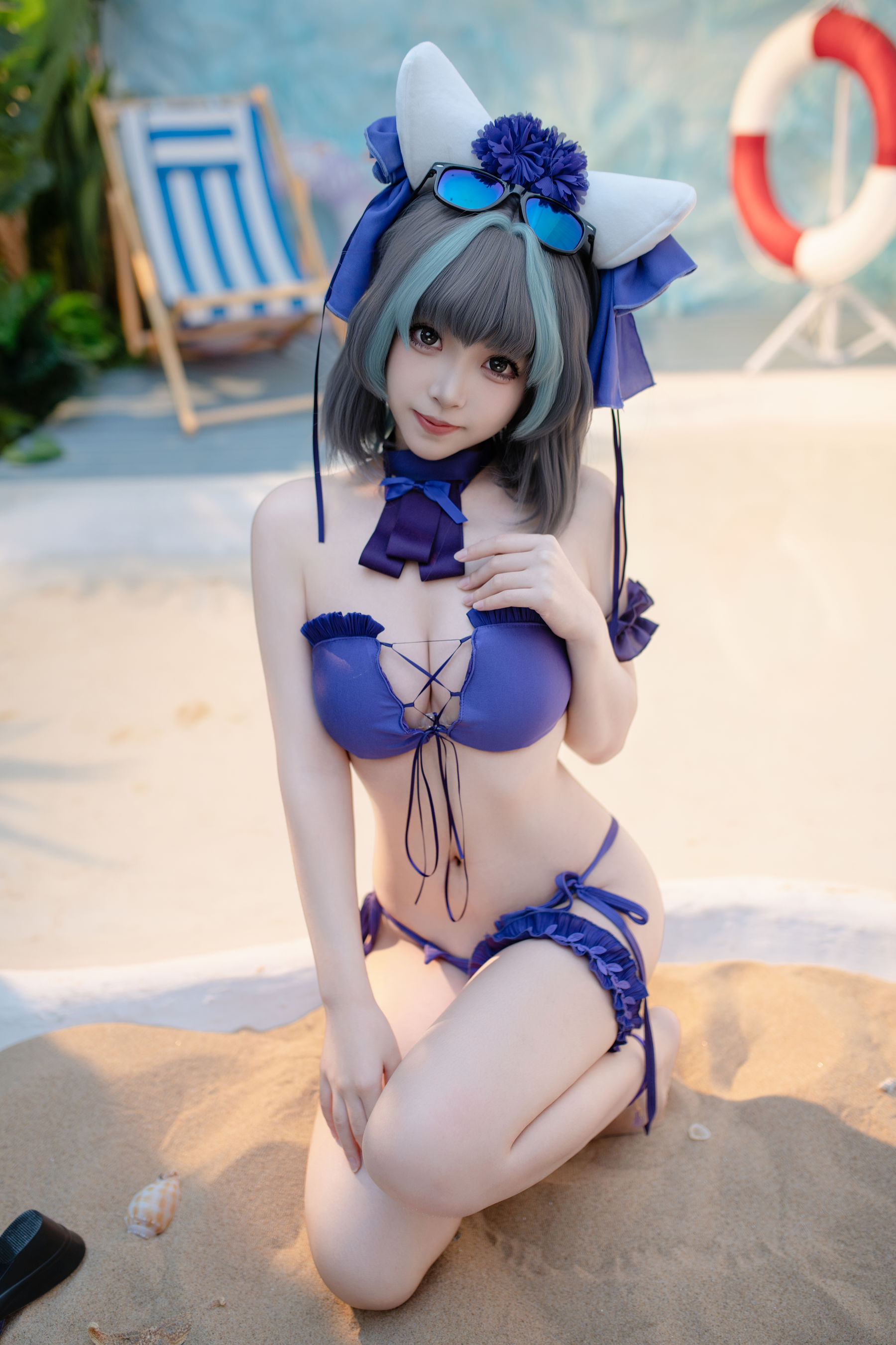 [COSPLAY] Bangni邦尼 泳装柴郡 第 59 张
