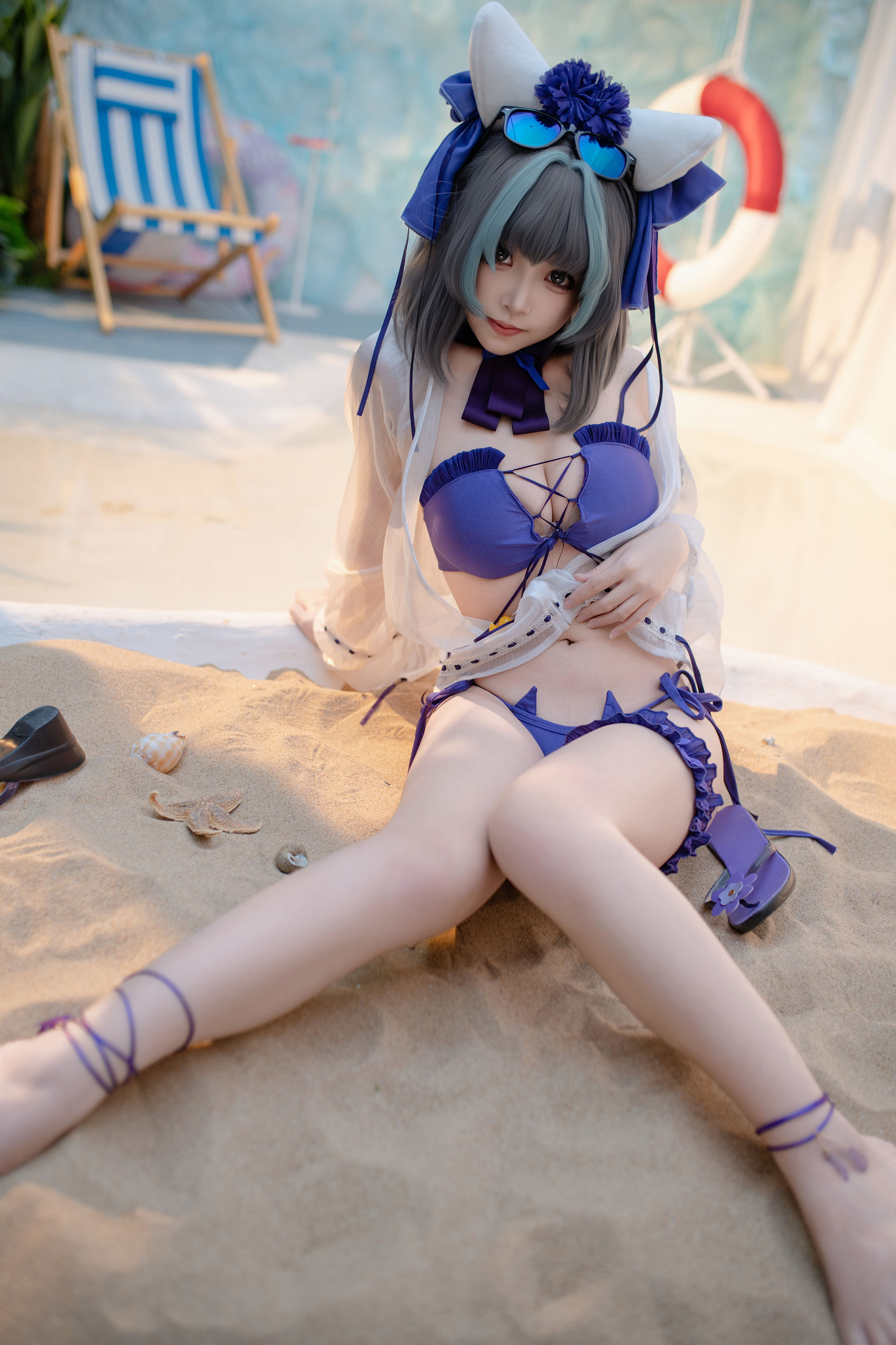 [COSPLAY] Bangni邦尼 泳装柴郡 第 61 张