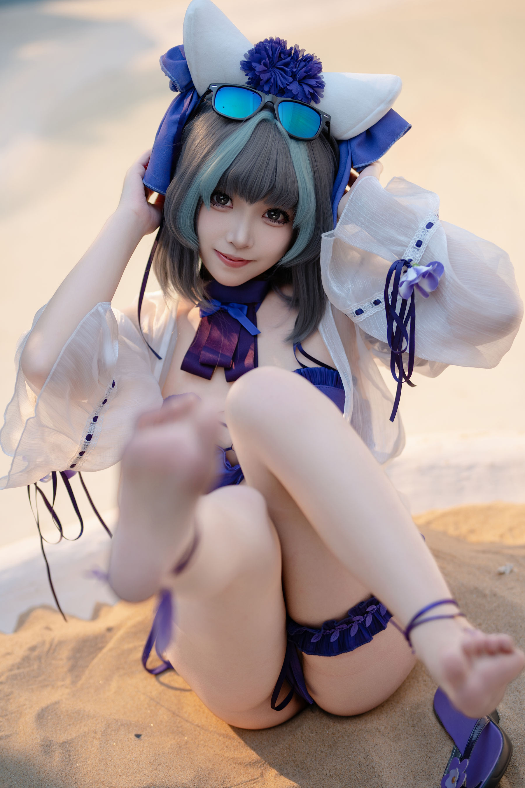 [COSPLAY] Bangni邦尼 泳装柴郡 第 62 张