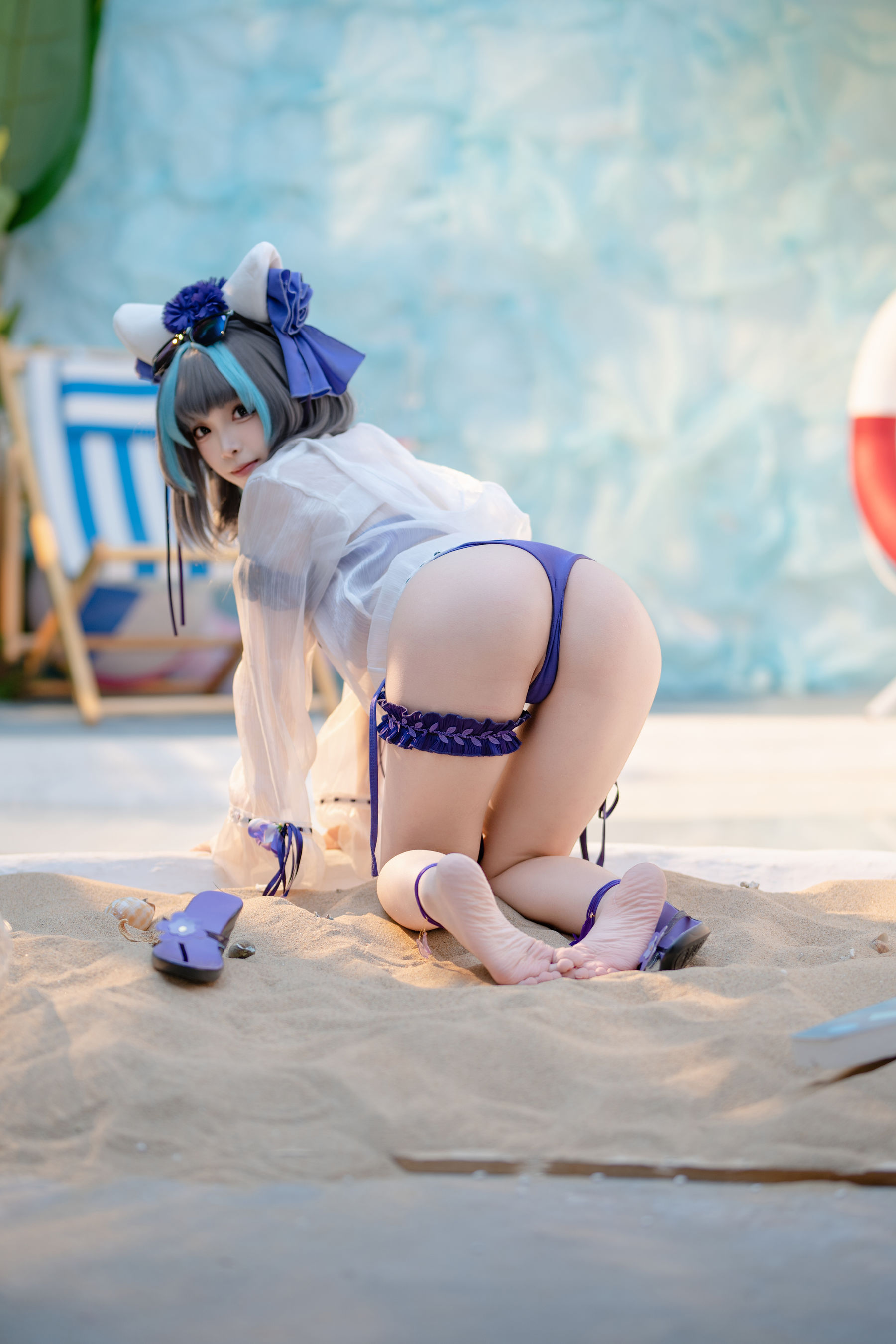 [COSPLAY] Bangni邦尼 泳装柴郡 第 75 张