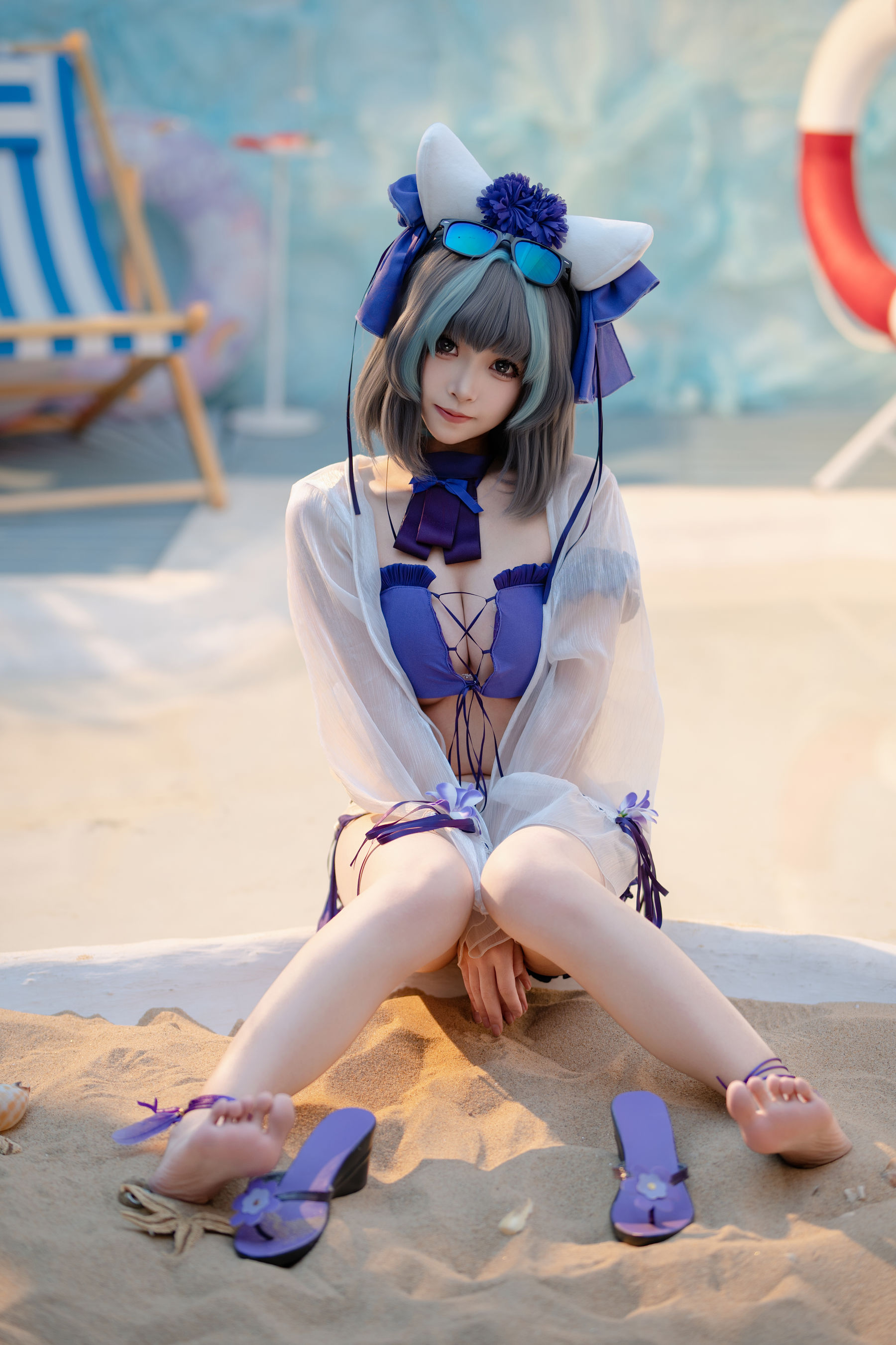 [COSPLAY] Bangni邦尼 泳装柴郡 第 78 张