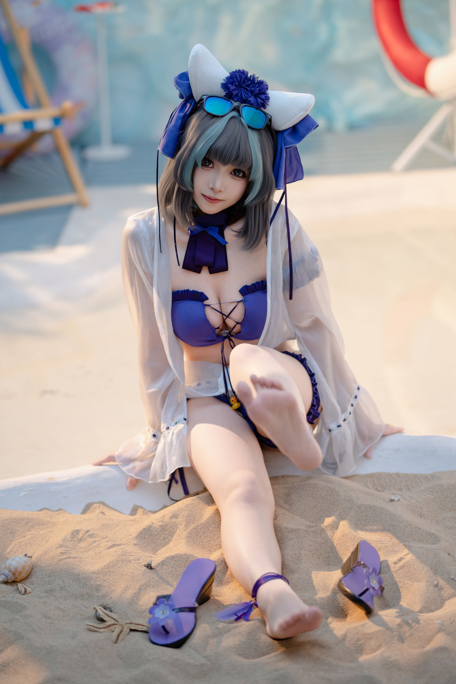 [COSPLAY] Bangni邦尼 泳装柴郡 第 79 张