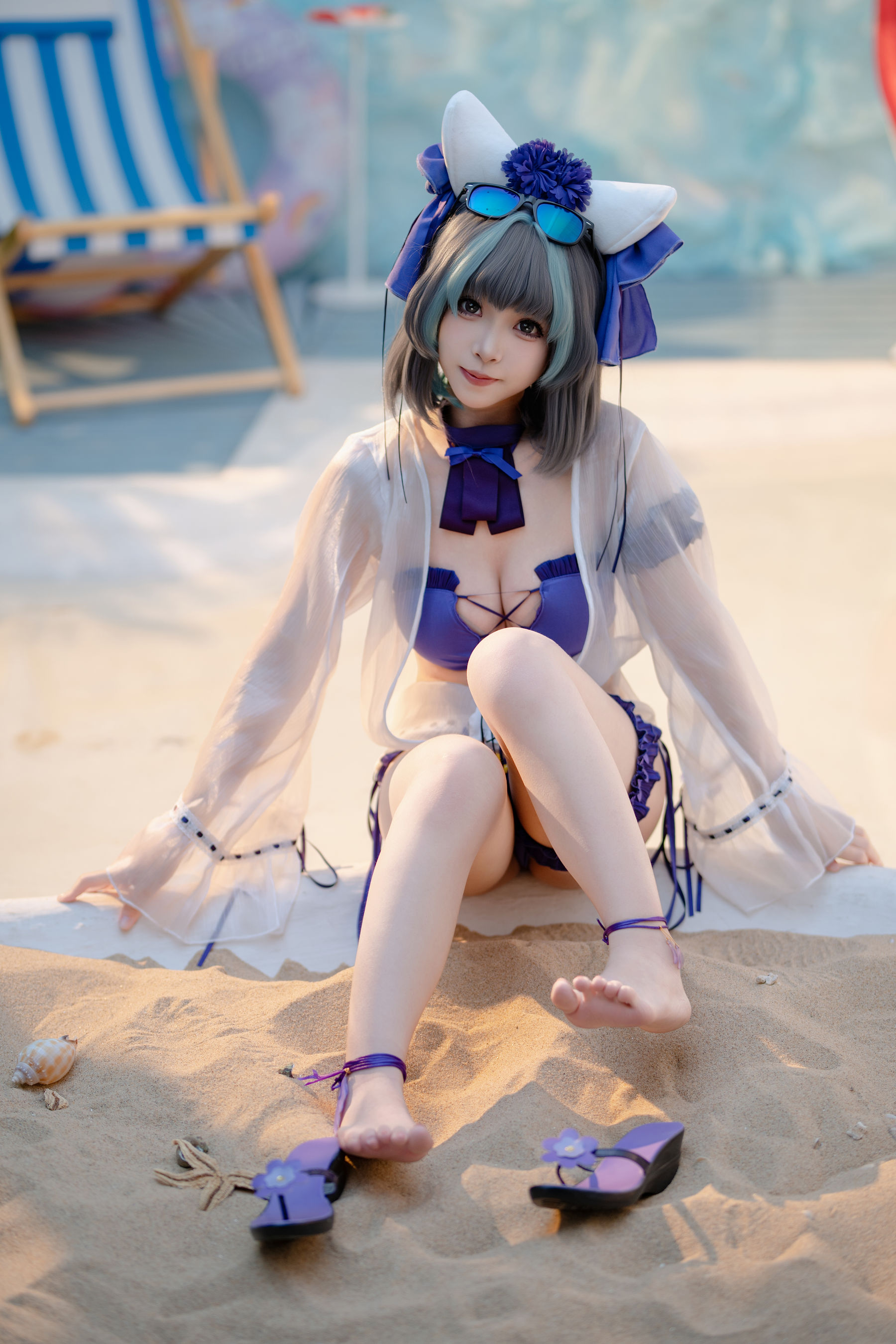 [COSPLAY] Bangni邦尼 泳装柴郡 第 81 张