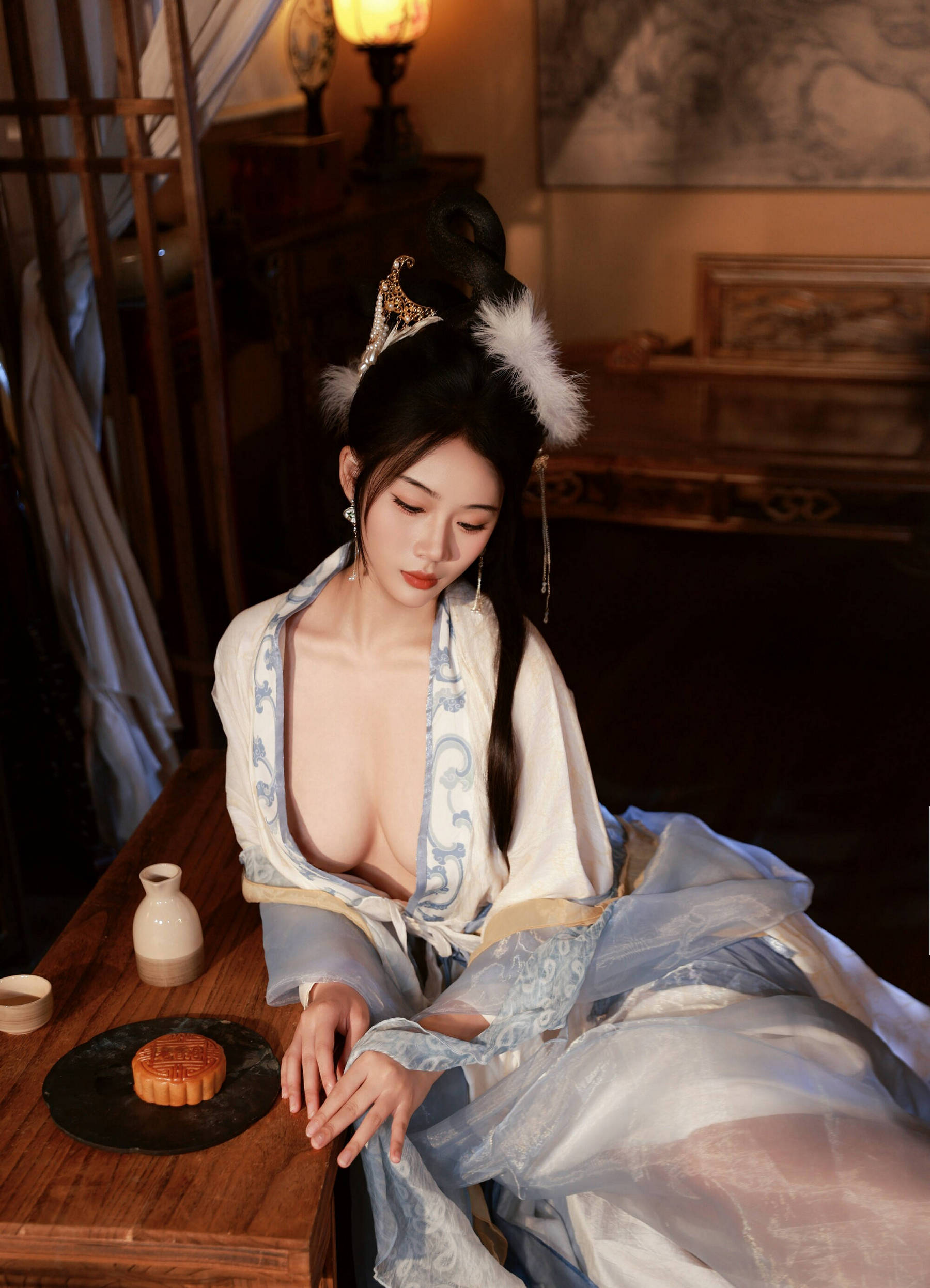 [秀人内购] 南乔 诱人私拍福利 古装 第 66 张