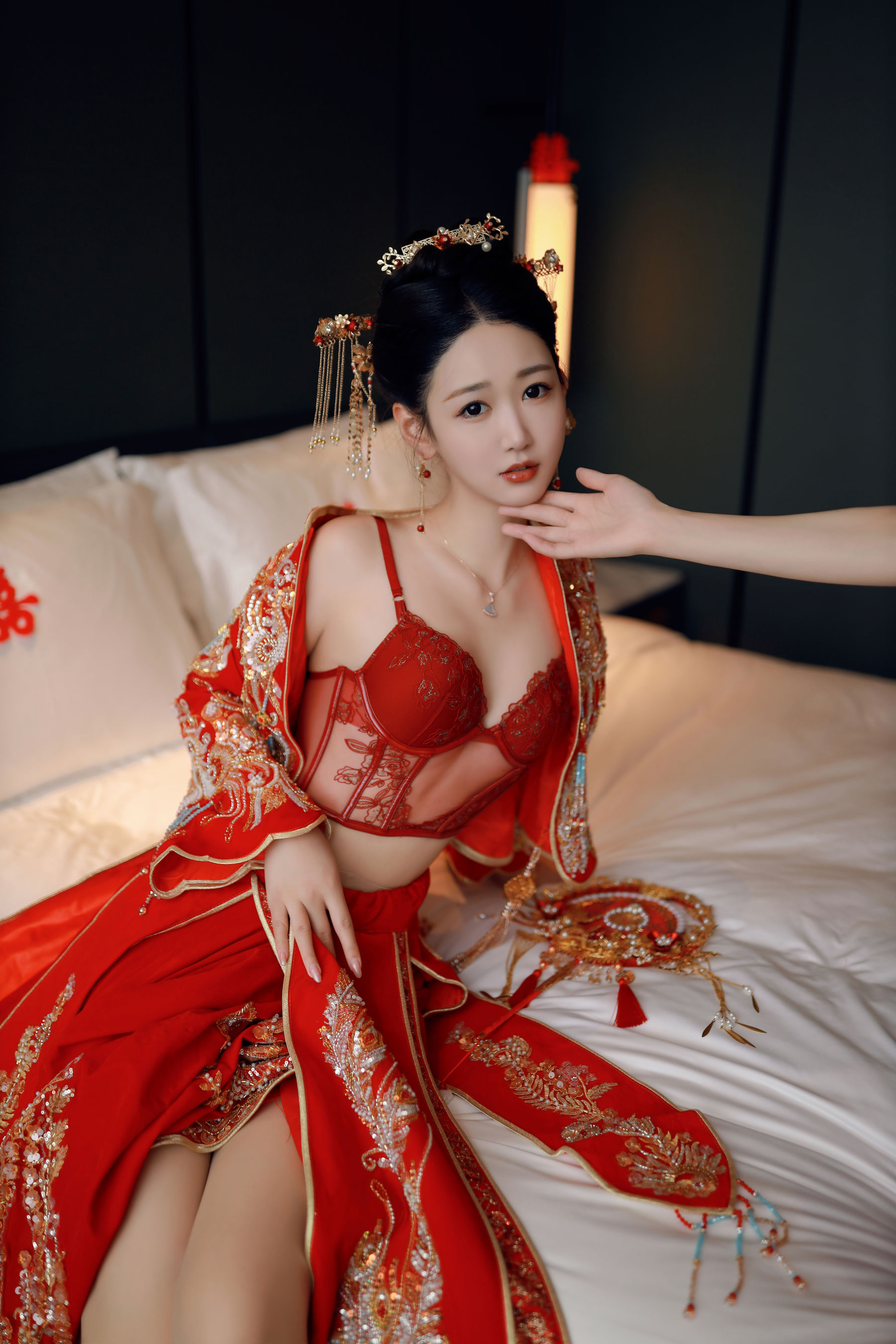 [秀人内购] 唐安琪 诱人私拍福利 新娘写真 第 67 张