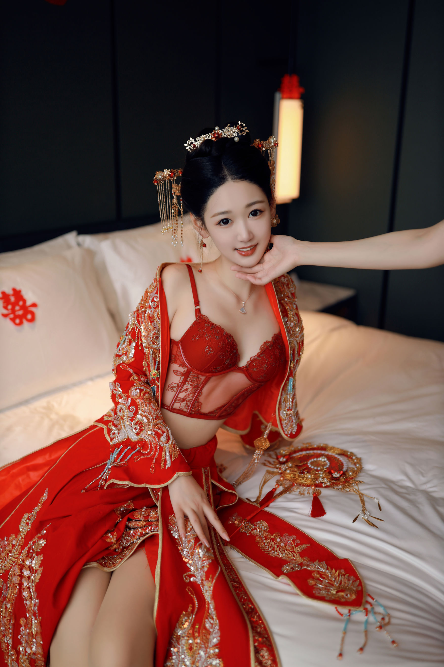 [秀人内购] 唐安琪 诱人私拍福利 新娘写真 第 68 张