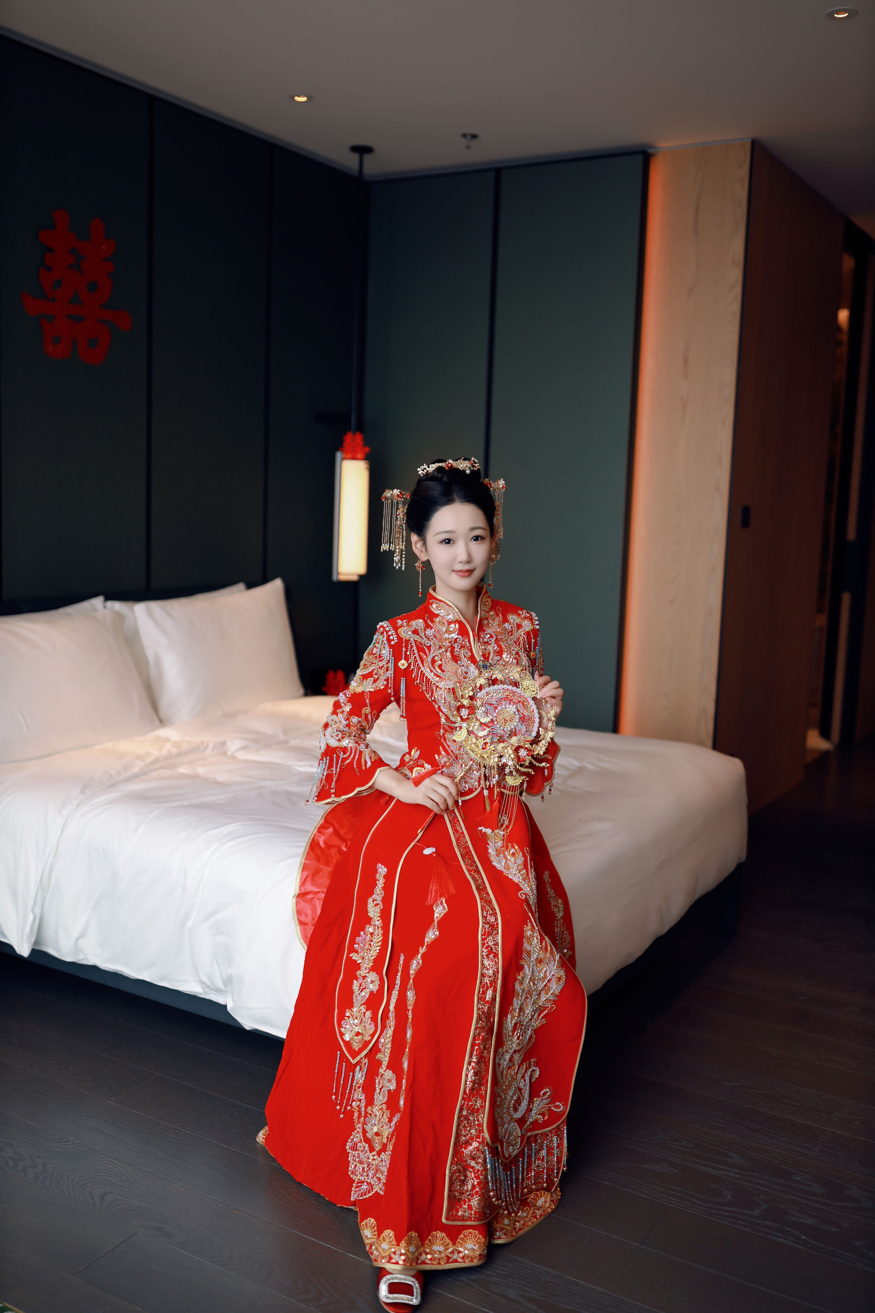 [秀人内购] 唐安琪 诱人私拍福利 新娘写真 第 74 张