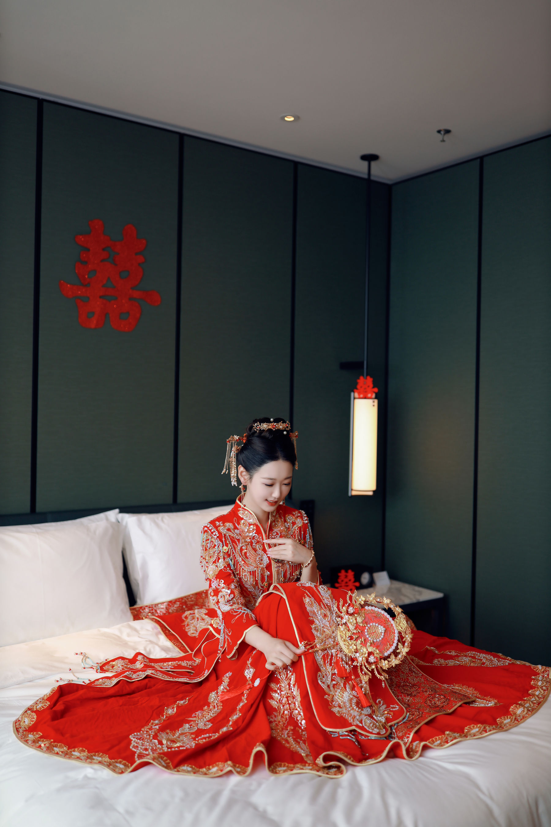 [秀人内购] 唐安琪 诱人私拍福利 新娘写真 第 78 张