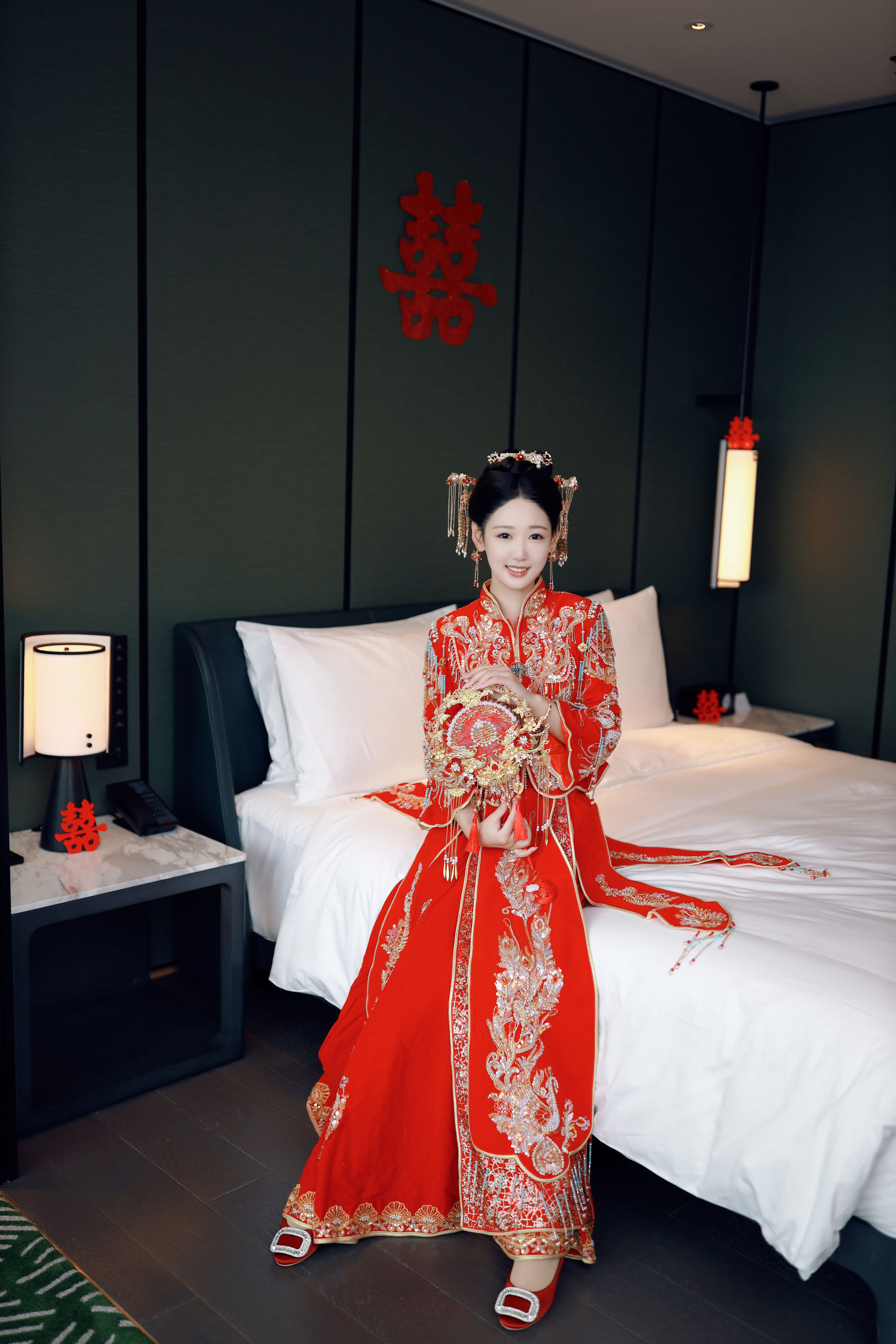 [秀人内购] 唐安琪 诱人私拍福利 新娘写真 第 82 张