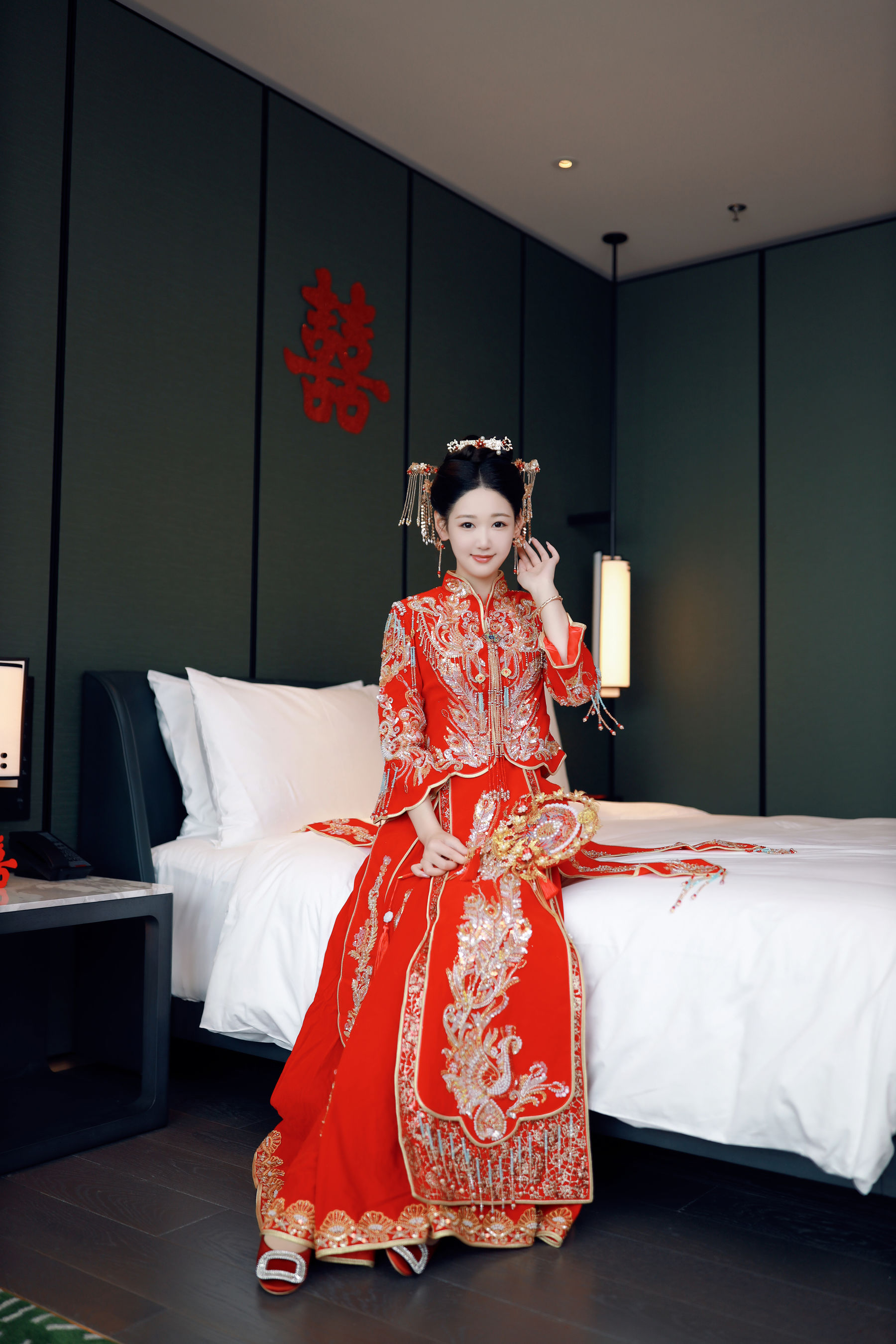 [秀人内购] 唐安琪 诱人私拍福利 新娘写真 第 83 张