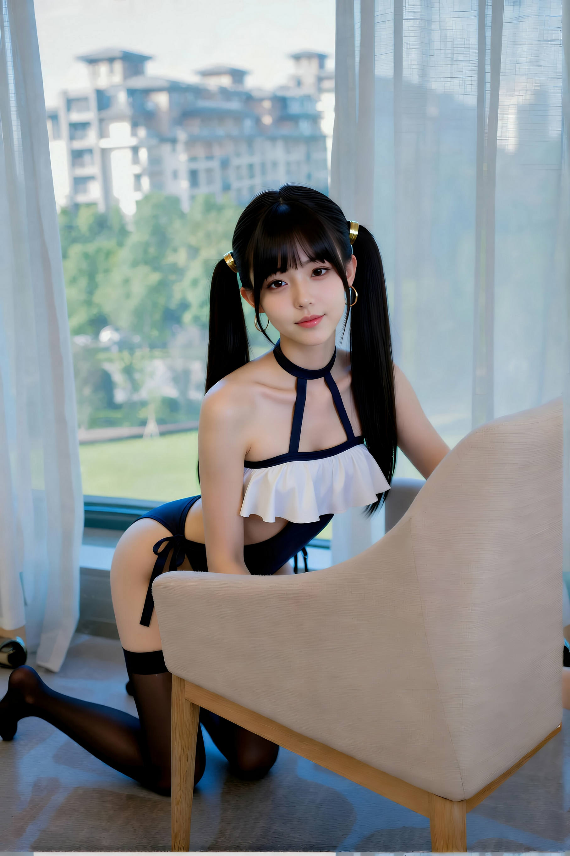 [AiGirl] 柚柚sasa 黑丝死库水 [77P] 第 19 张