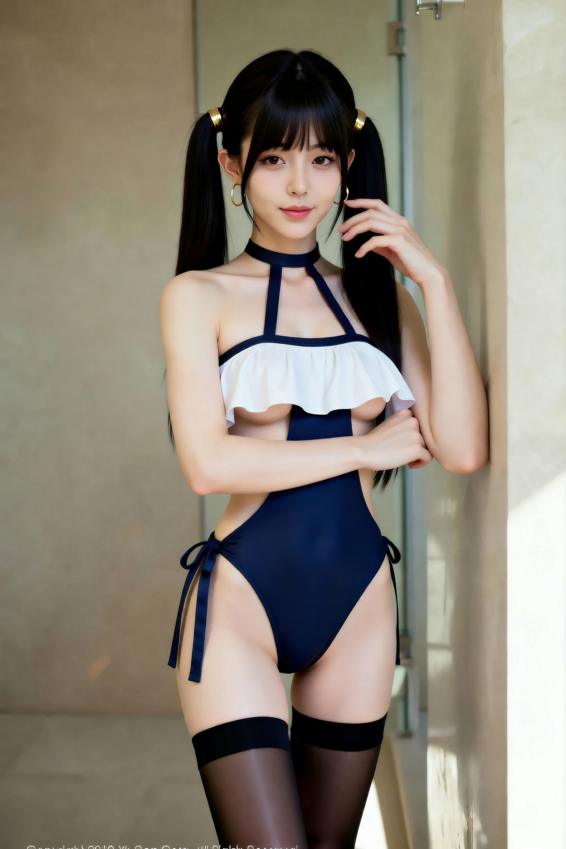 [AiGirl] 柚柚sasa 黑丝死库水 [77P] 第 46 张