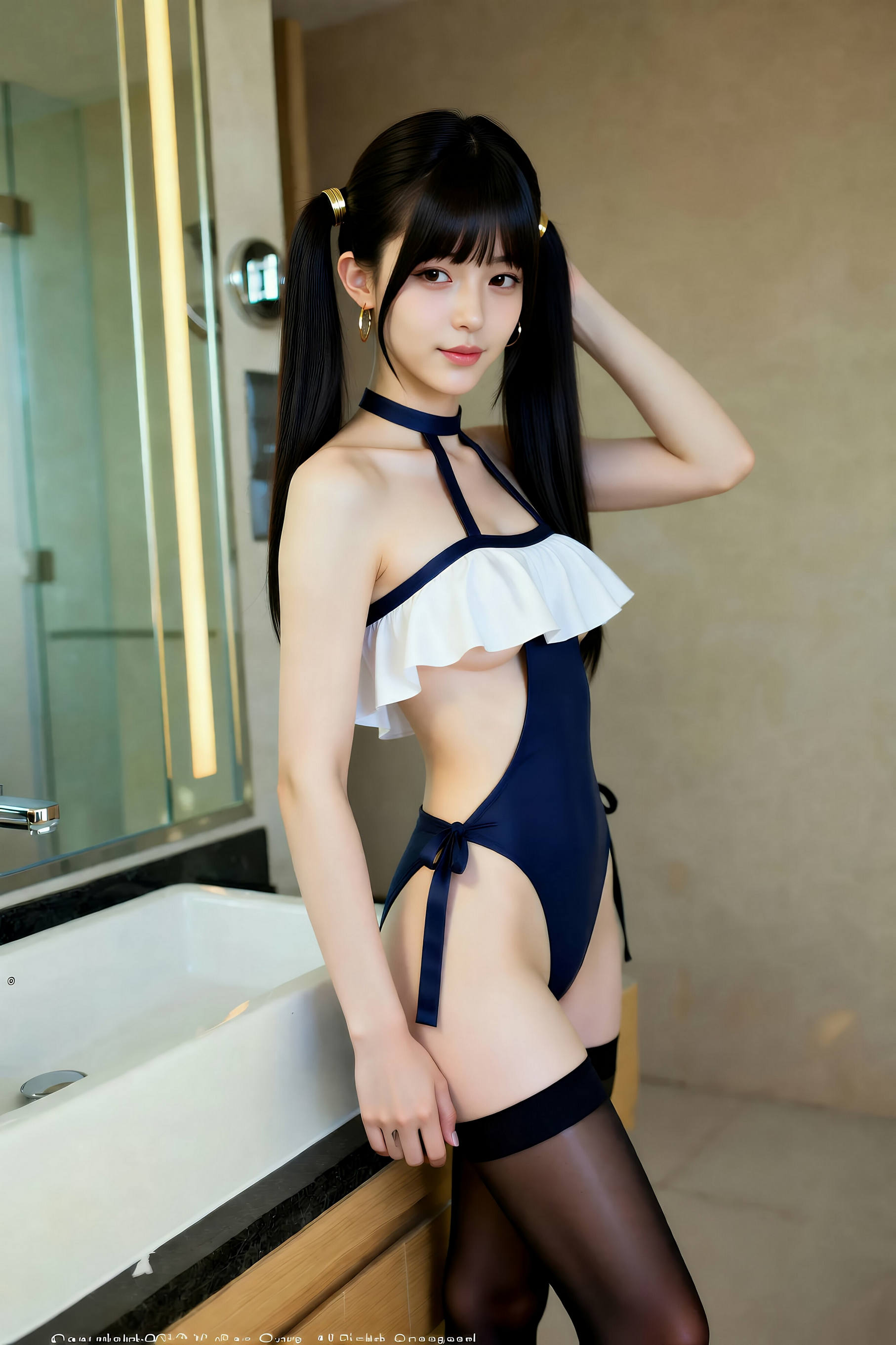 [AiGirl] 柚柚sasa 黑丝死库水 [77P] 第 49 张