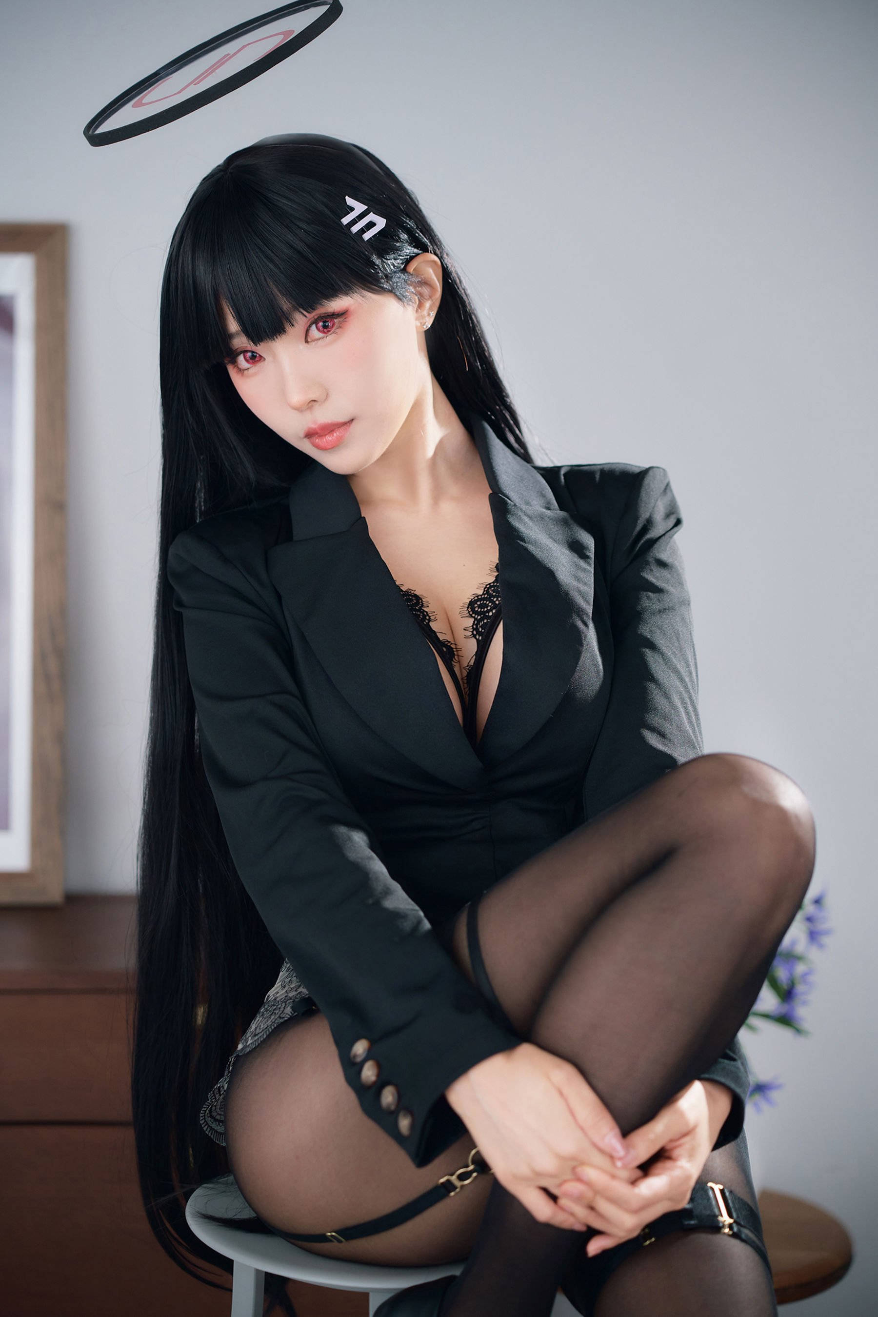 [COSPLAY] Ely_eee(ElyEE子) – 莉音 秘密吊带 封面