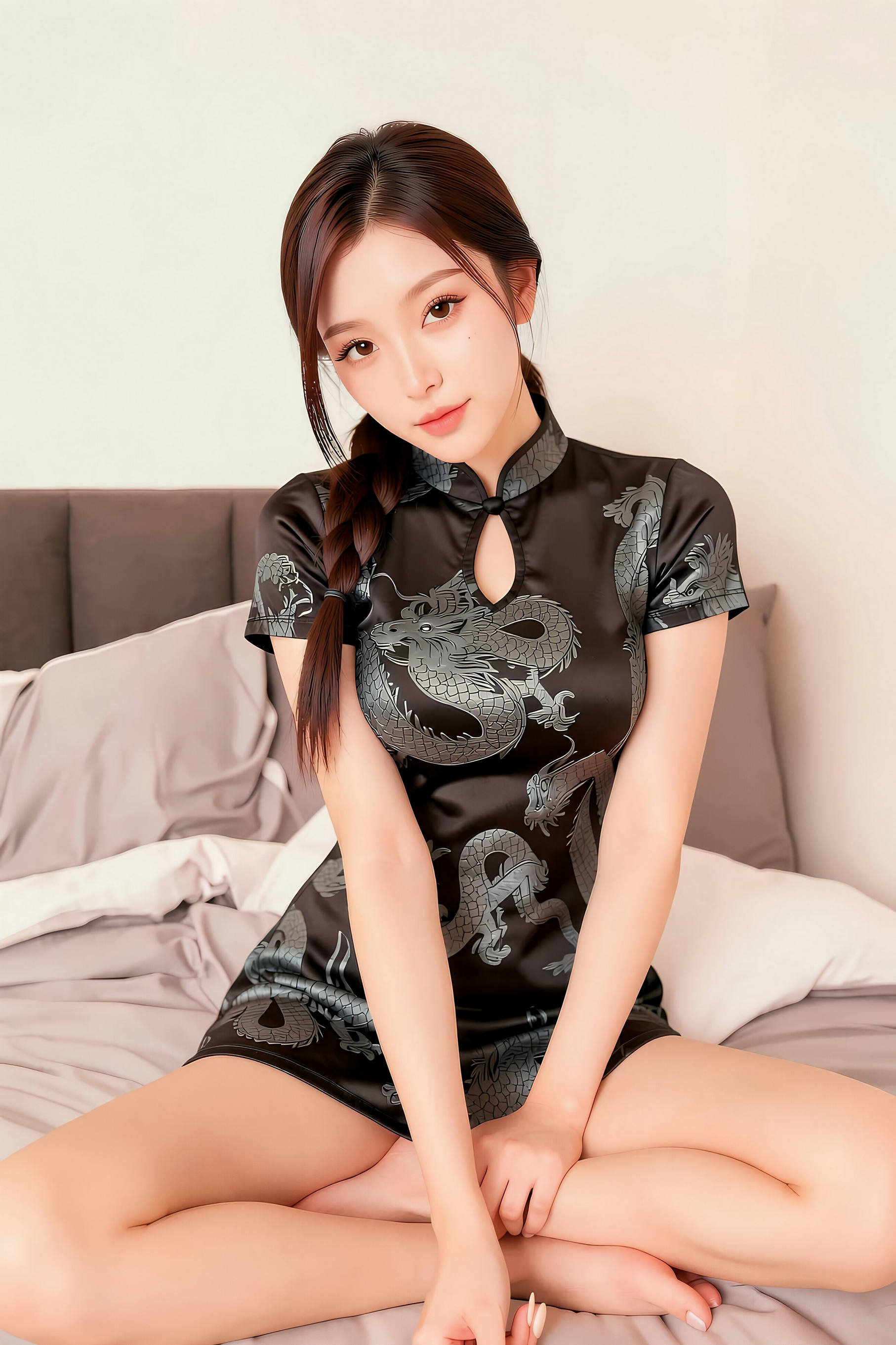[AiGirl] 熙蕾学姐 旗袍短裙 [81P] 第 51 张
