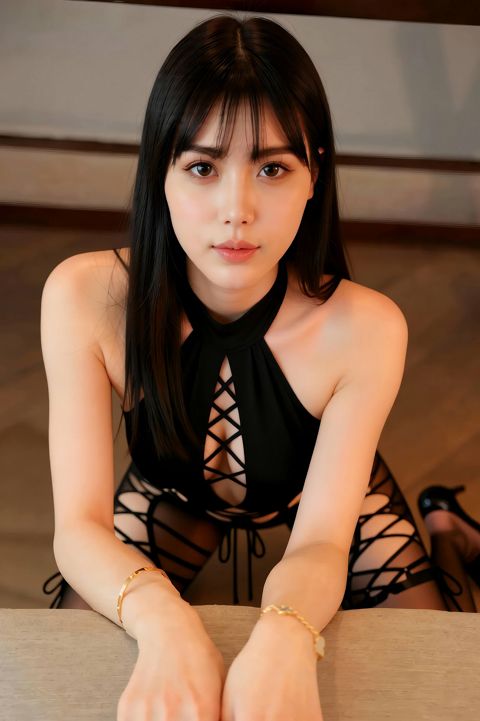 [AiGirl] 茗梓 黑色情趣 [89P] 第 4 张
