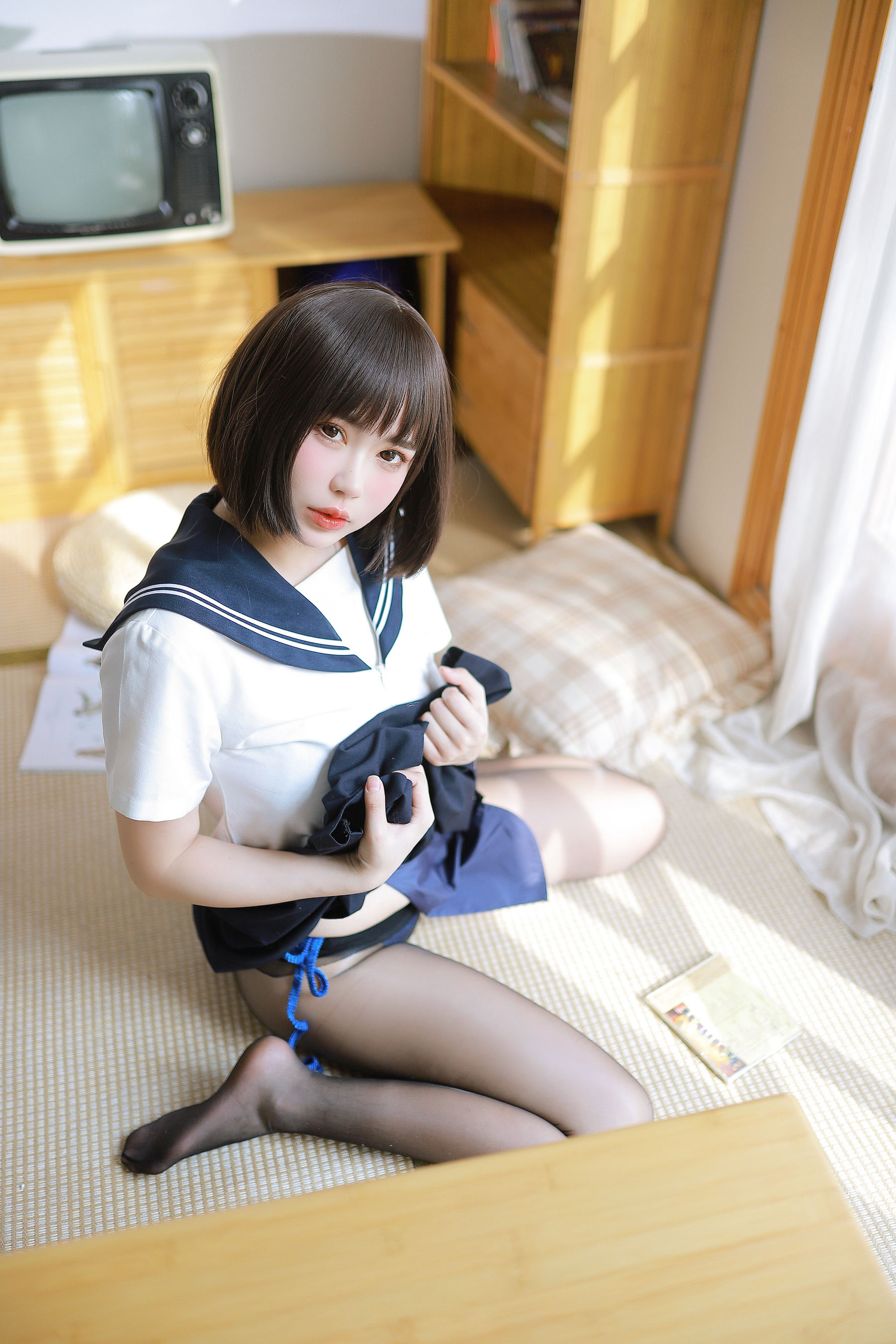 [COSPLAY] Tina很妖孽呀 – 绳艺JK 第 32 张