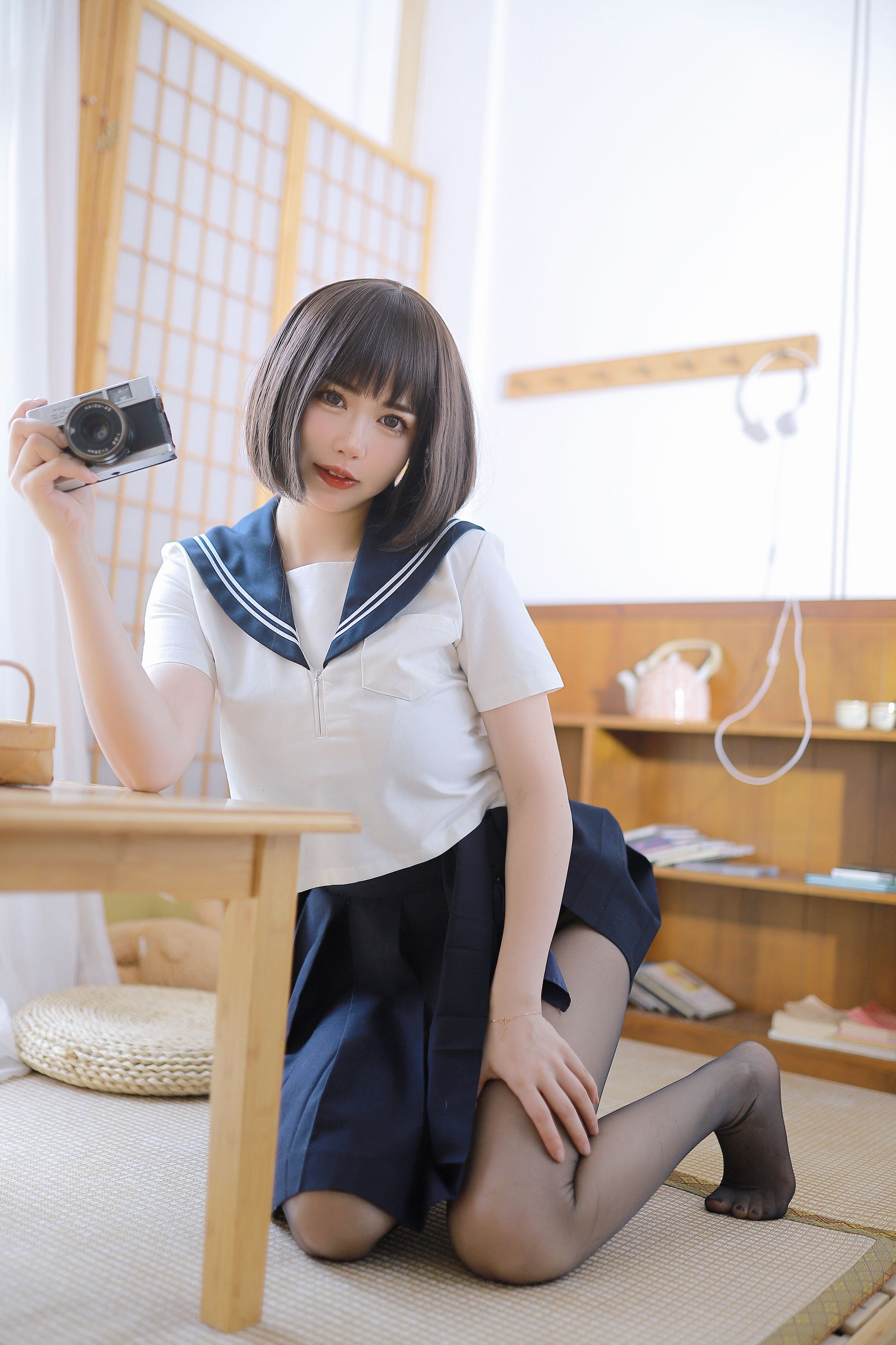 [COSPLAY] Tina很妖孽呀 – 绳艺JK 第 7 张